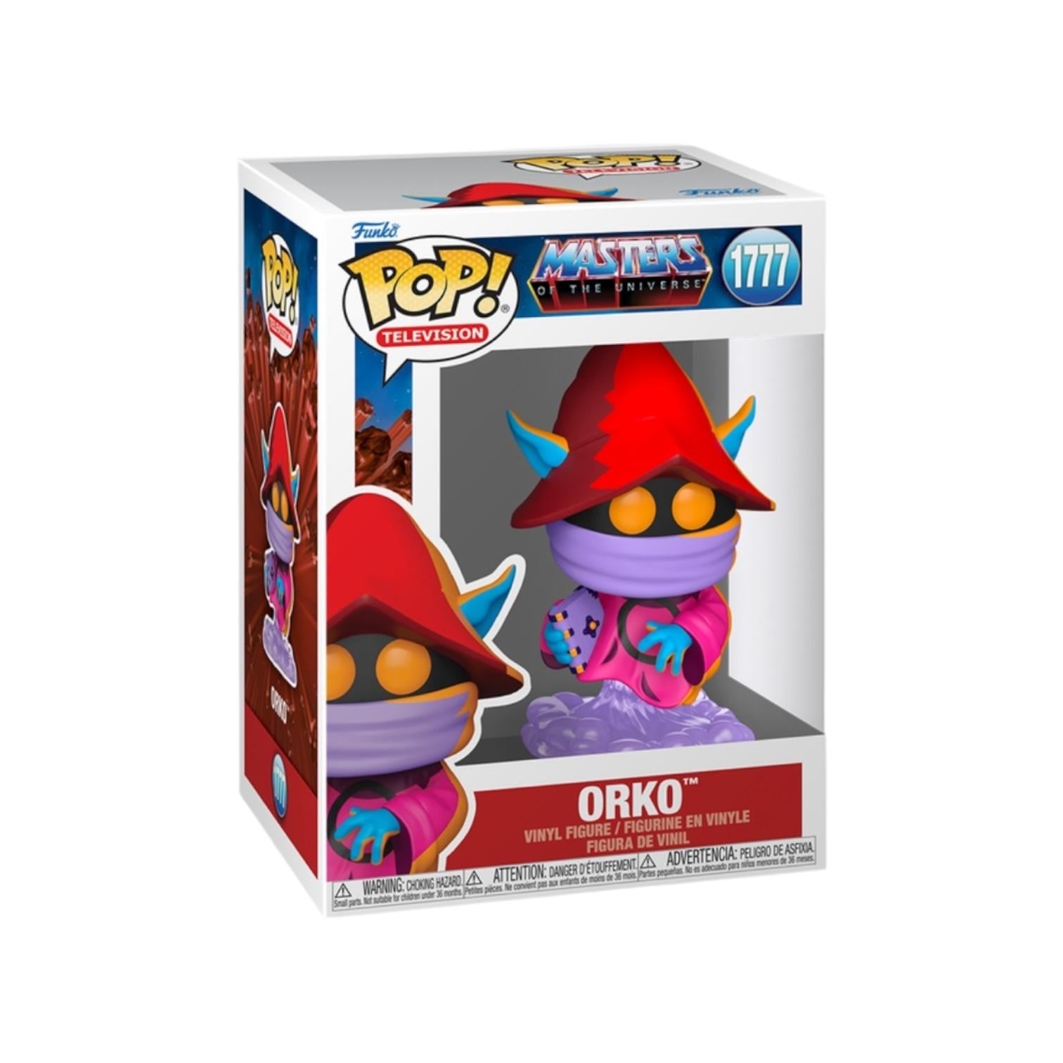 Funko Pop! vinyl figure packaging of Orko from Masters of the Universe