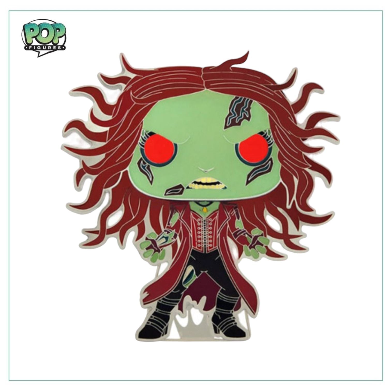Zombie Scarlet Witch #22 Funko Pop Pin! - Marvel: What If