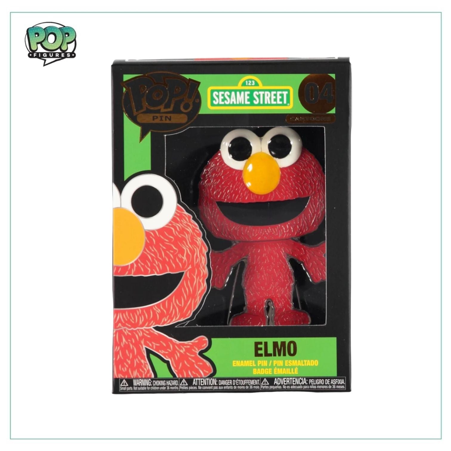 Elmo #04 Funko Enamel Pin! - Sesame Street
