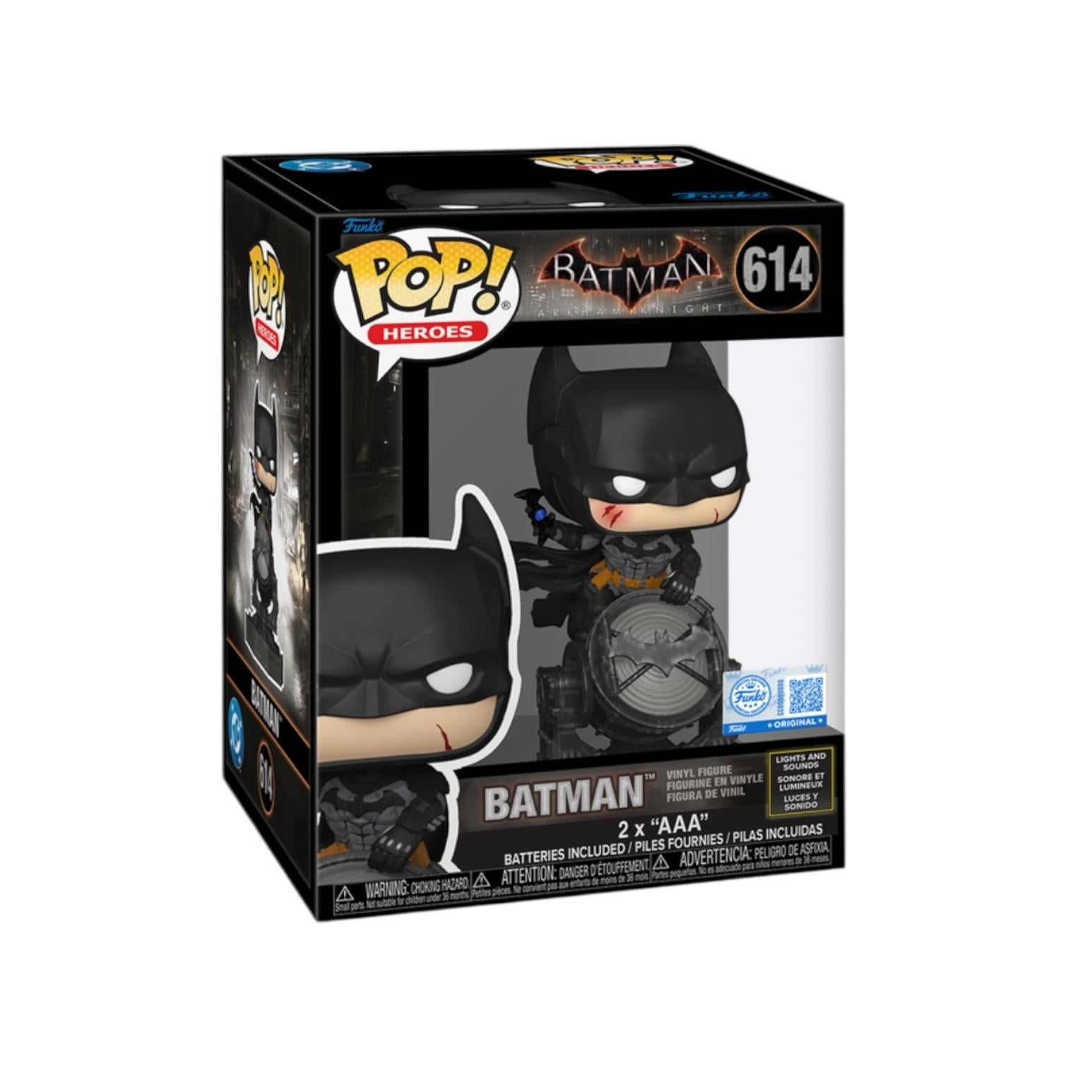 Batman (sound and lights) #614 Funko Pop Premium - Batman - PREORDER