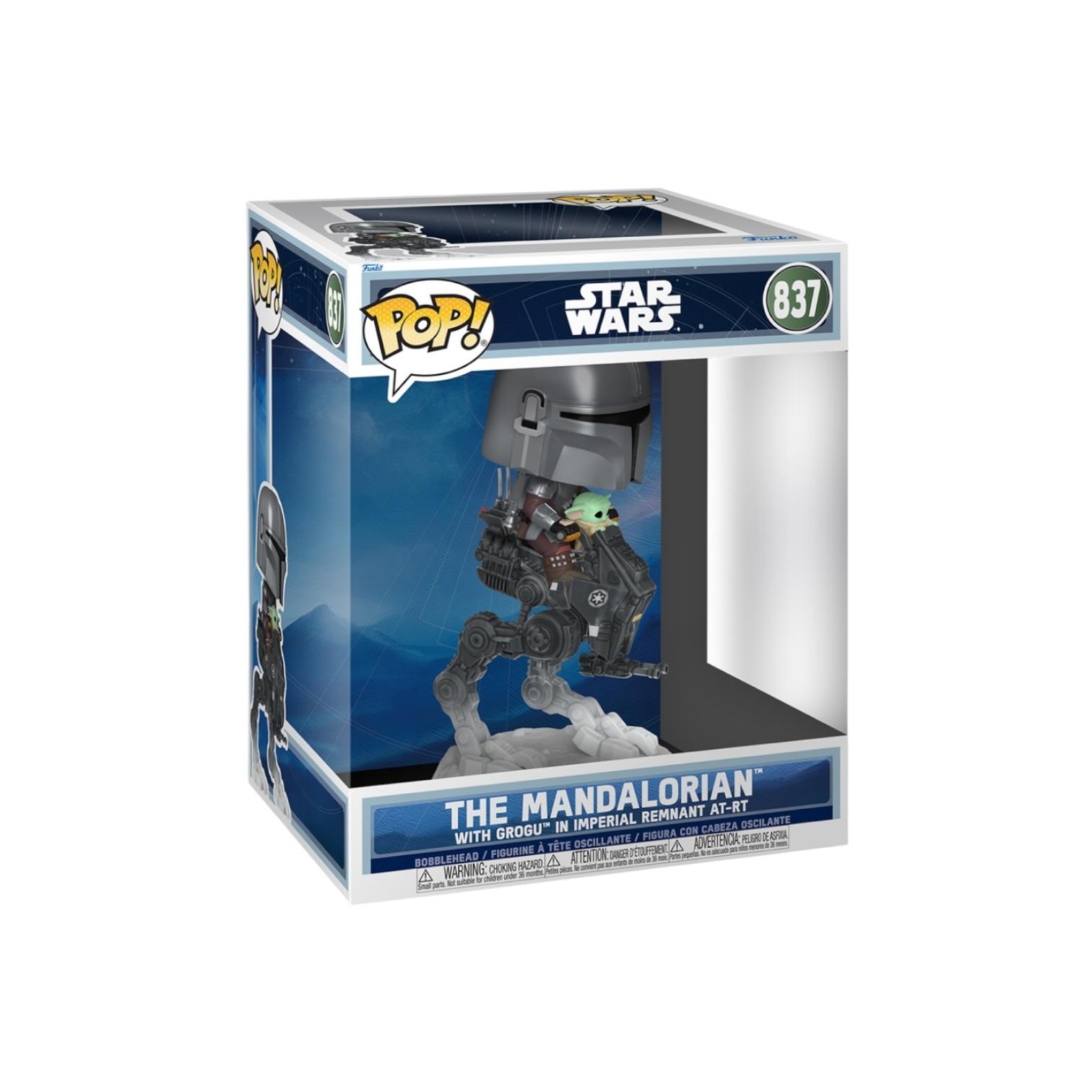 The Mandalorian with Grogu in AT-RT #837 Funko Pop Ride - Star Wars - PREORDER