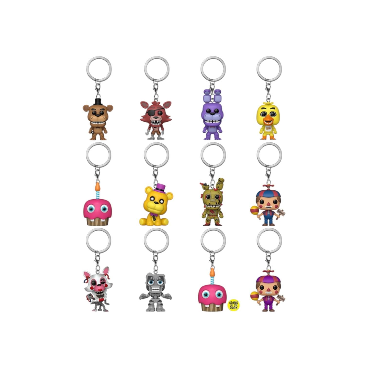 Five Nights at Freddy's Funko Mystery Keychains