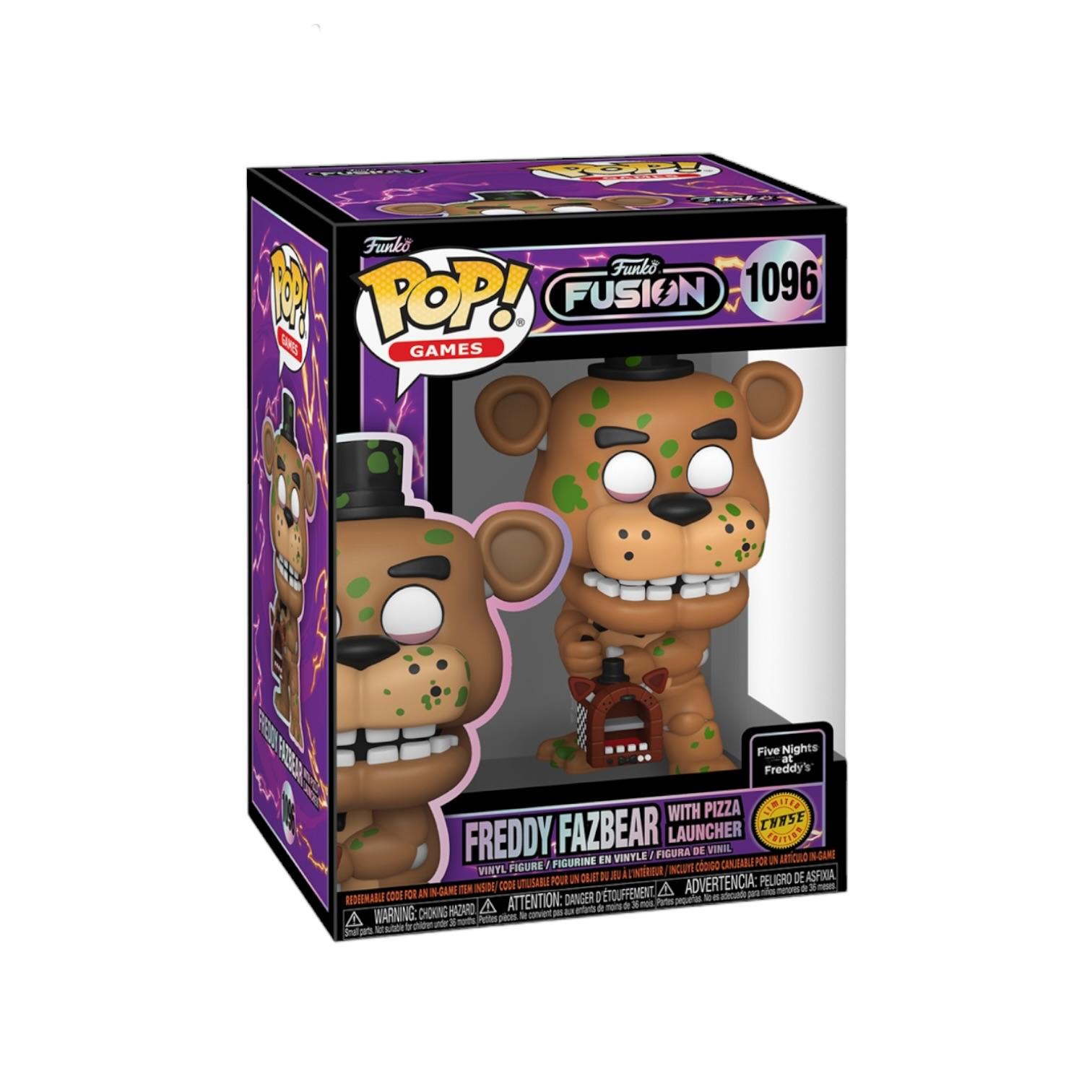 Freddy Fazbear with Pizza Launcher #1096 Funko Pop - Five Nights at Freddy's - Chance of chase
