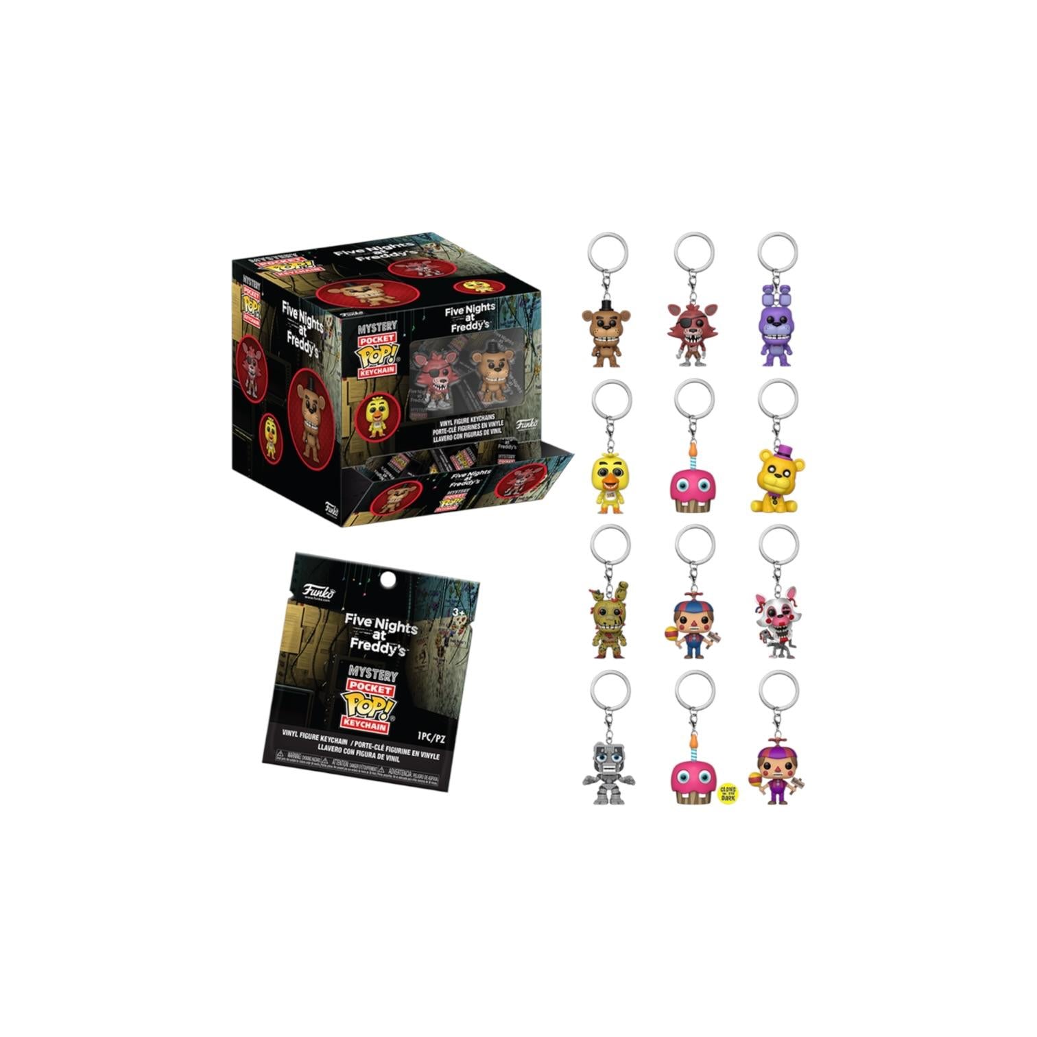 Five Nights at Freddy's Funko Mystery Keychains