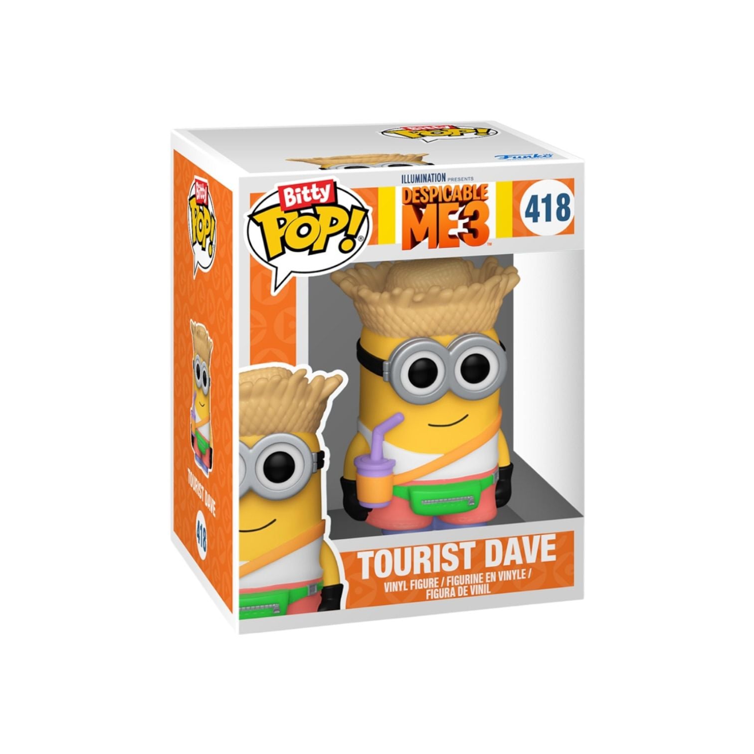 Pajama Bob & Tourist Dave 2 pack Bitty Pop - Minions - PREORDER