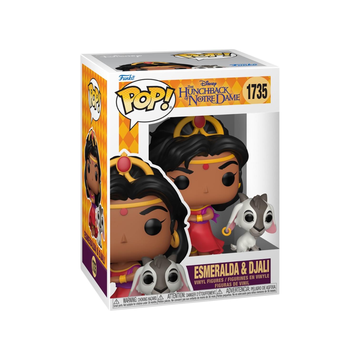 Esmeralda & Djali #1735 Funko Pop! & Buddy - The Hunchback of Notre Dame - PREORDER