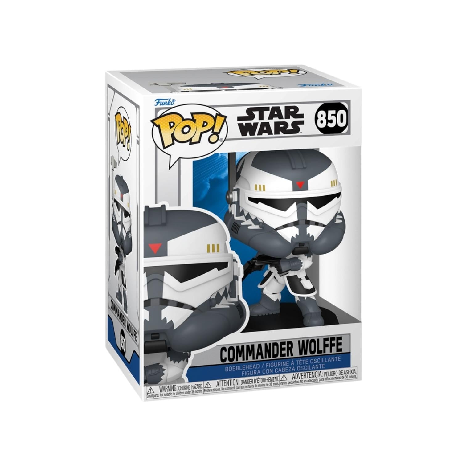 Commander Wolffe #850 Funko Pop - Star Wars - PREORDER