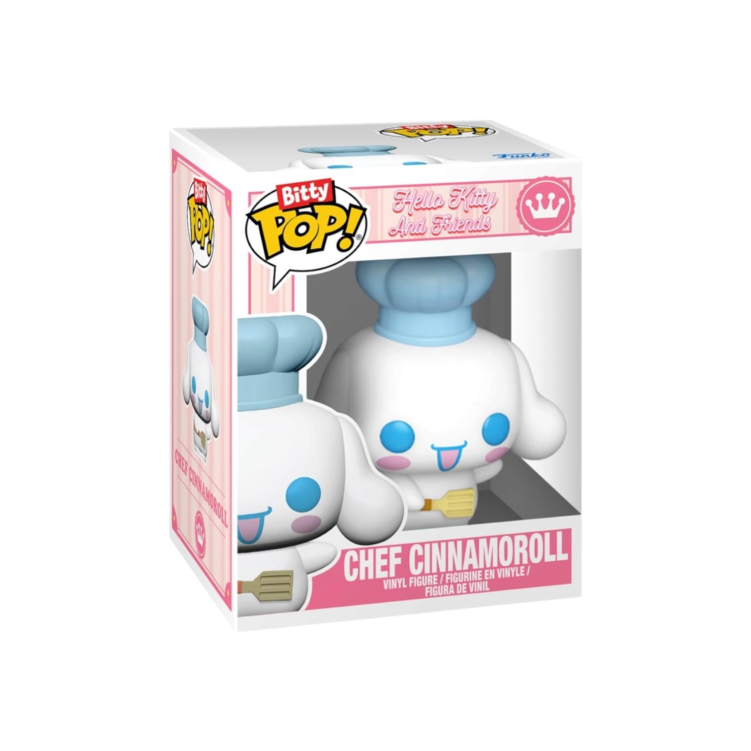 Chef Cinnamoroll with Cafe Cinnamoroll Funko Bitty Town - Hello Kitty and Friends - PREORDER