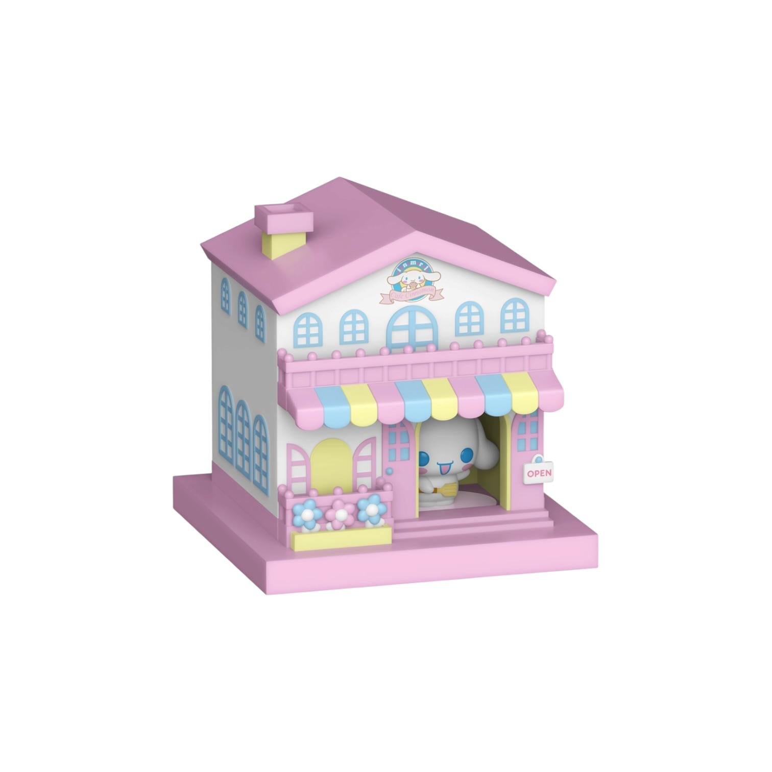 Chef Cinnamoroll with Cafe Cinnamoroll Funko Bitty Town - Hello Kitty and Friends - PREORDER