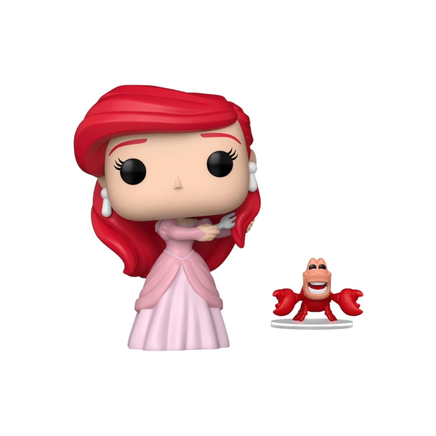 Ariel with Sebastian #1755 Funko Pop! & Buddy - The Little Mermaid - PREORDER