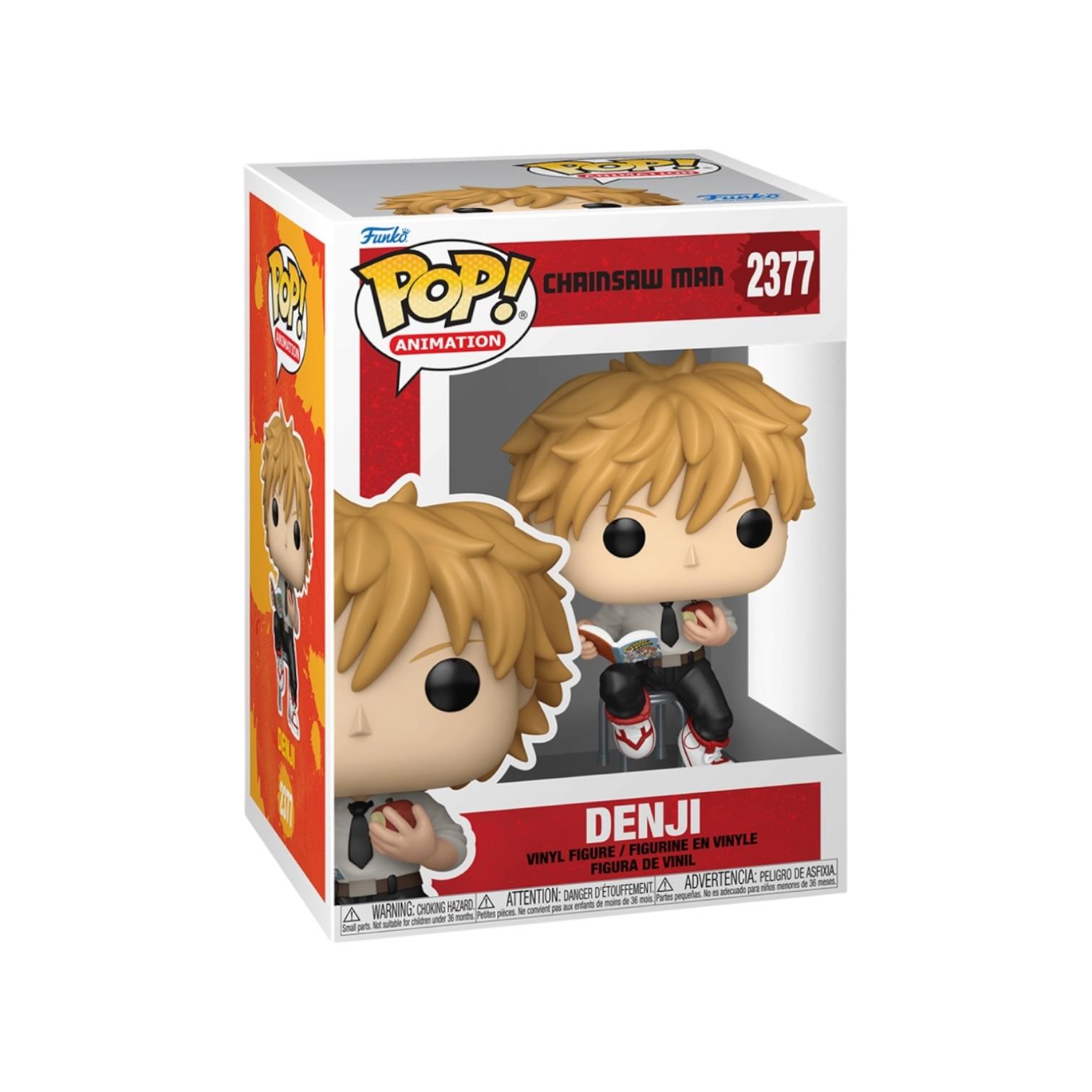 Denji (Reading) #2377 Funko Pop! - Chainsaw Man - PREORDER