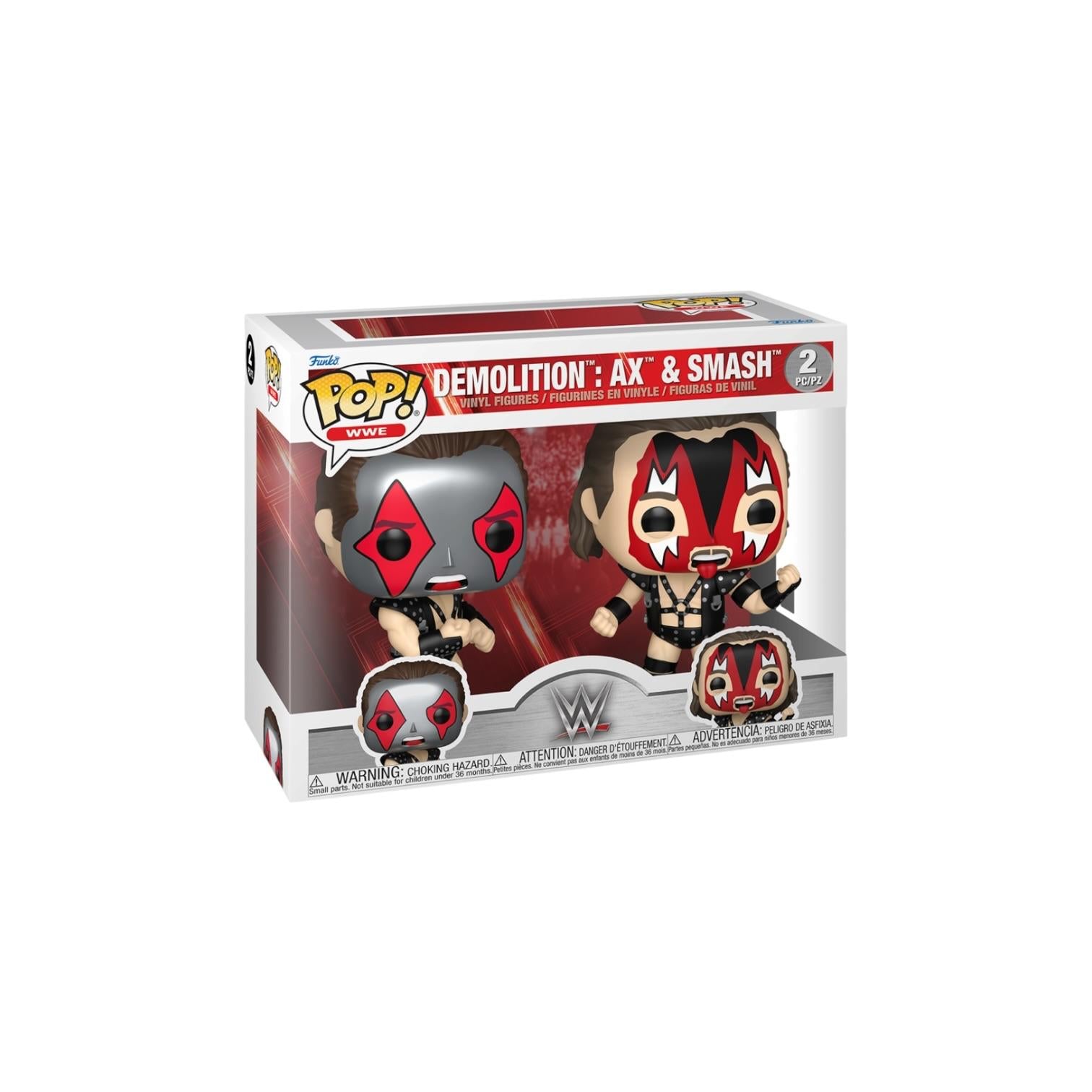 Demolition: AX & Smash 2 Pack Funko Pop - WWE - PREORDER