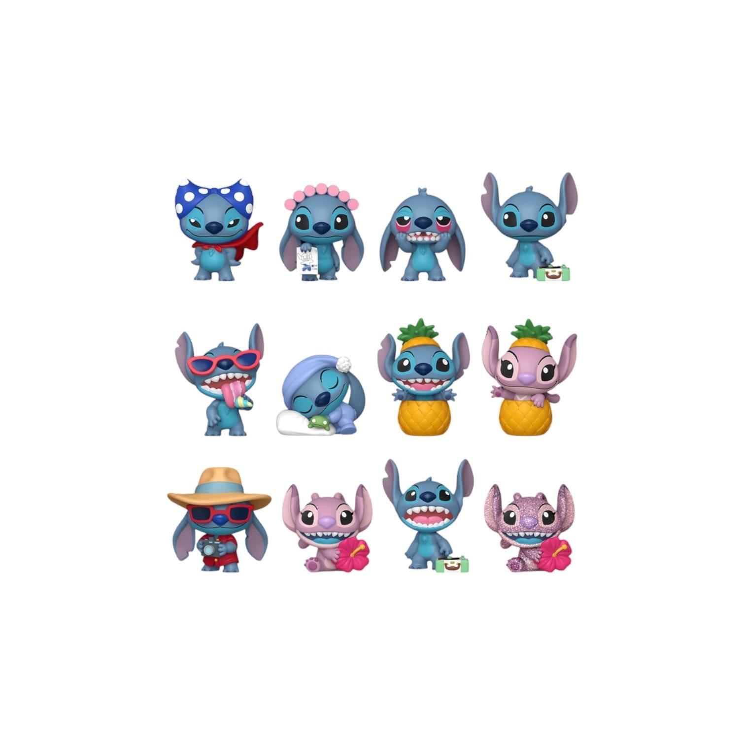 Stitch and Angel Funko Mystery Minis