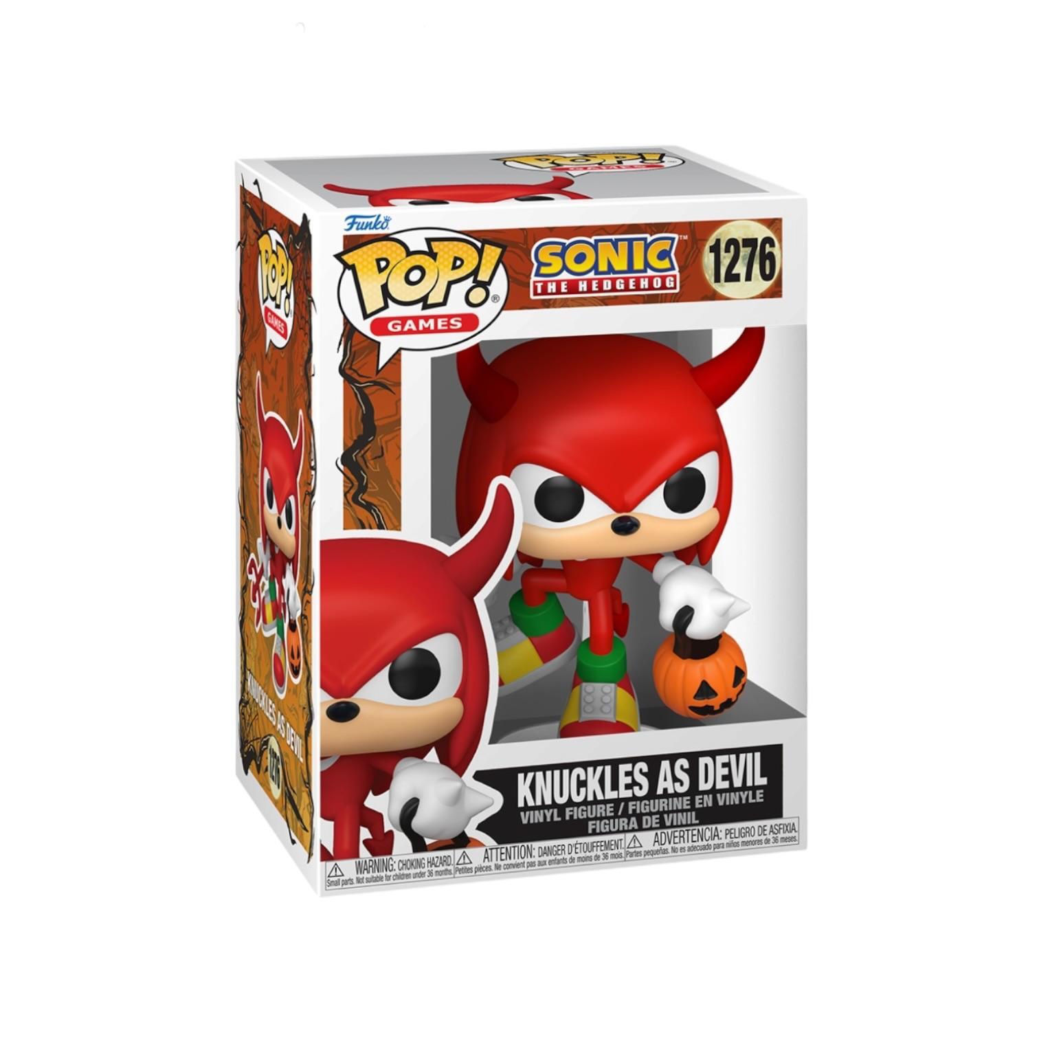 Knuckles as Devil #1276 Funko Pop! - Sonic The Hedgehog - PREORDER