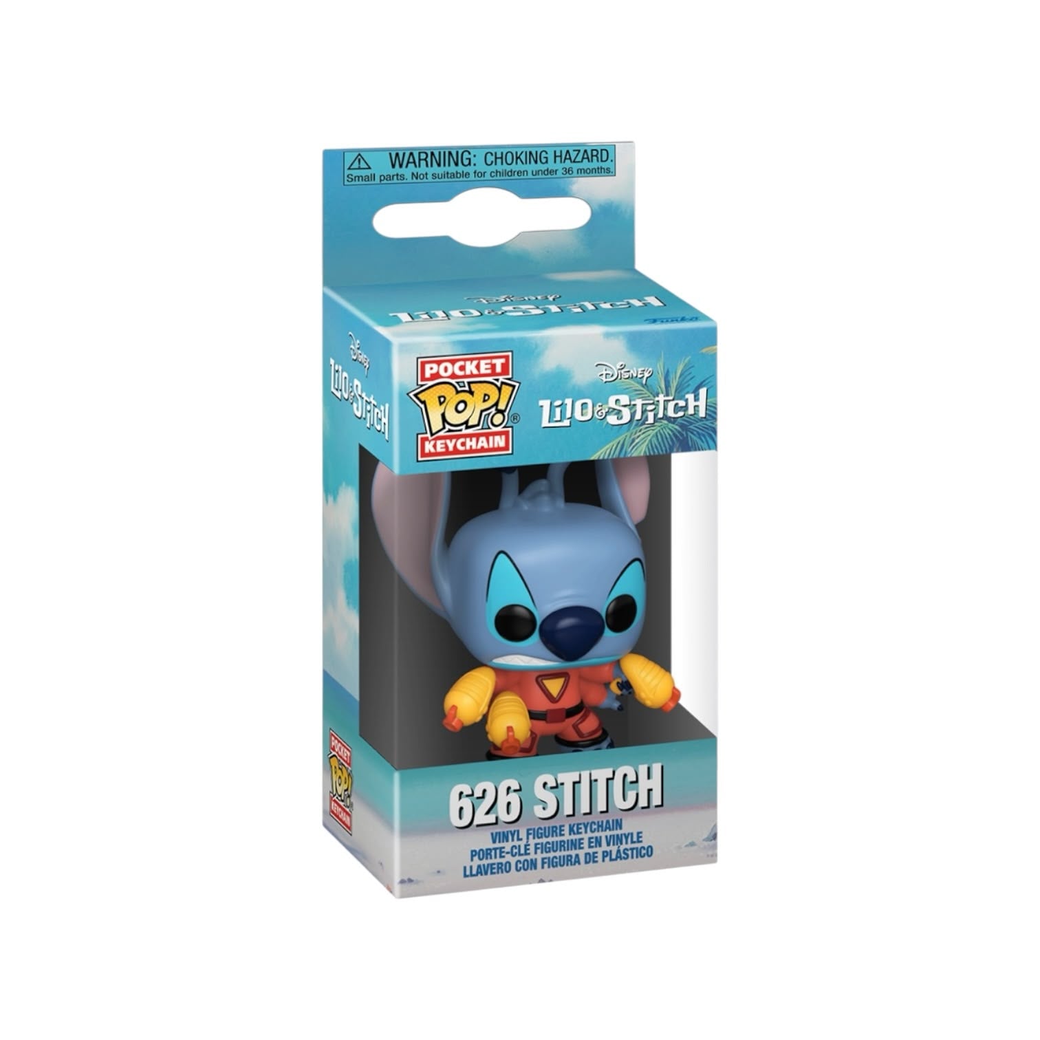 626 Stitch Funko Pop Keychain - Lilo and Stitch