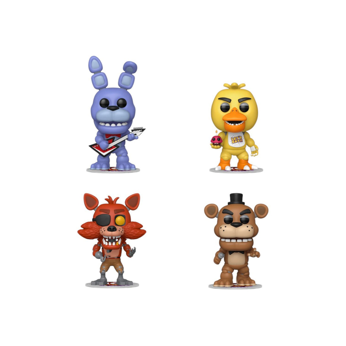 Freddy/ Bonnie/ Chica/ Foxy 4 Pack Funko Pop! - Five Nights at Freddy's