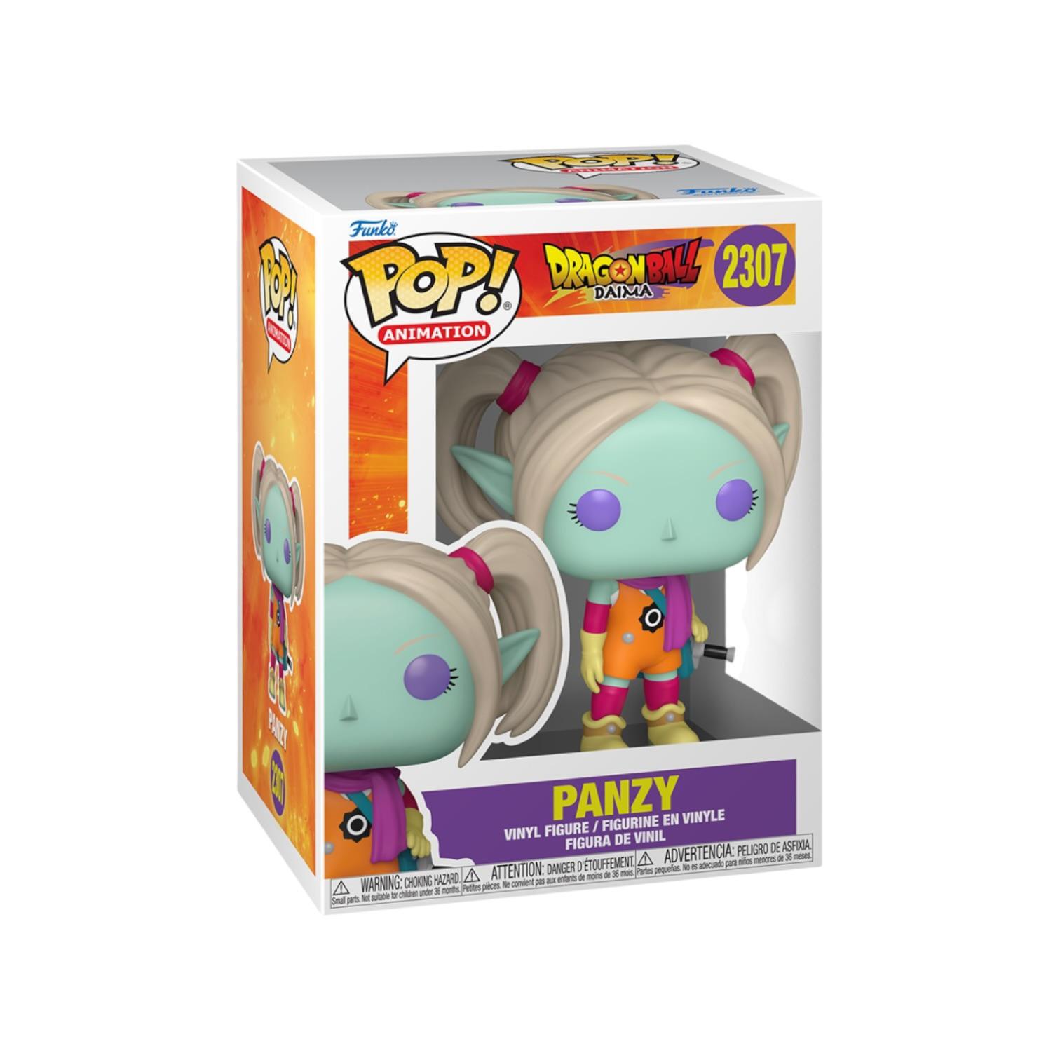 Funko Pop! vinyl figure of Panzy in Dragon Ball Z packaging
