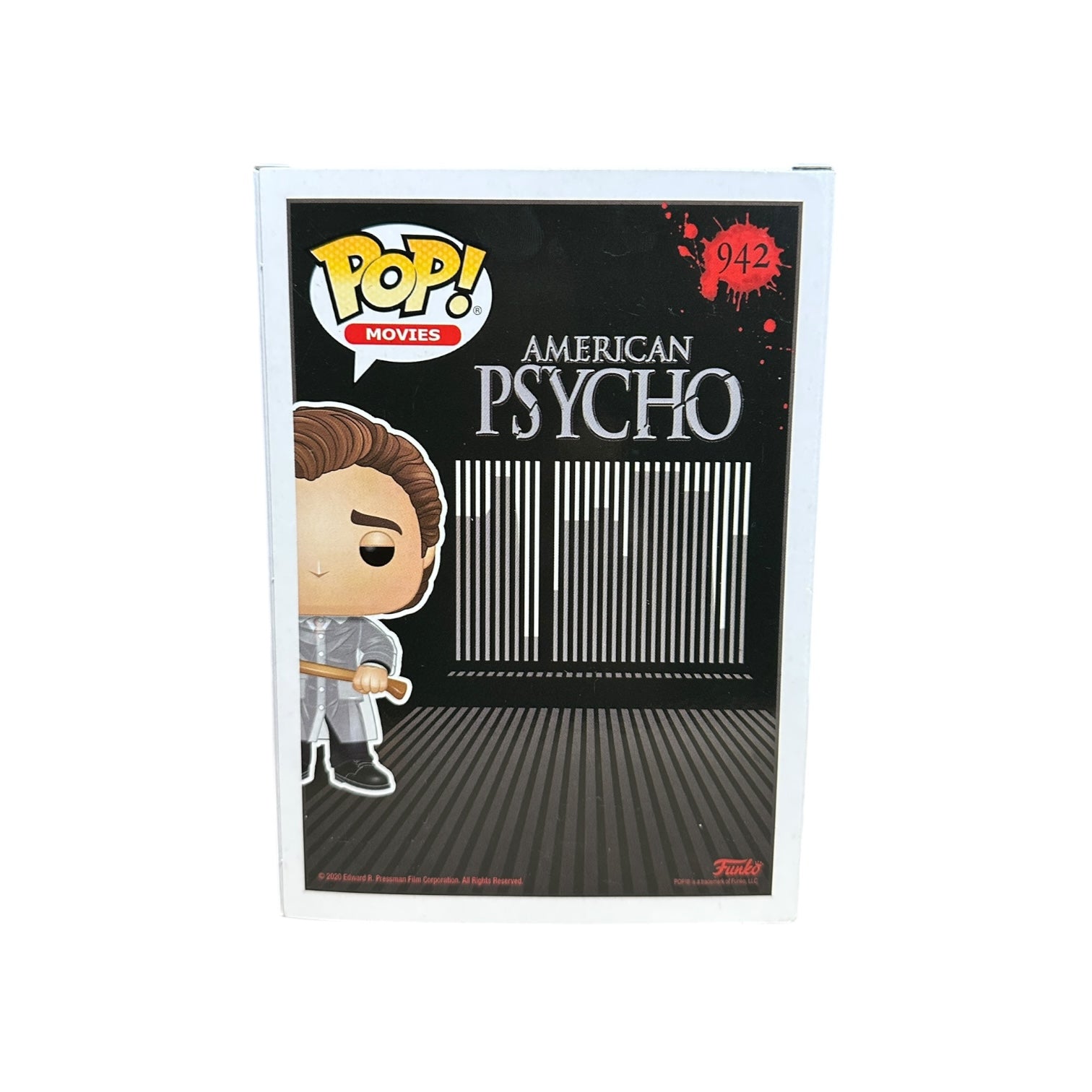 Patrick Bateman #942 (Bloody Chase) Funko Pop! - American Psycho Back