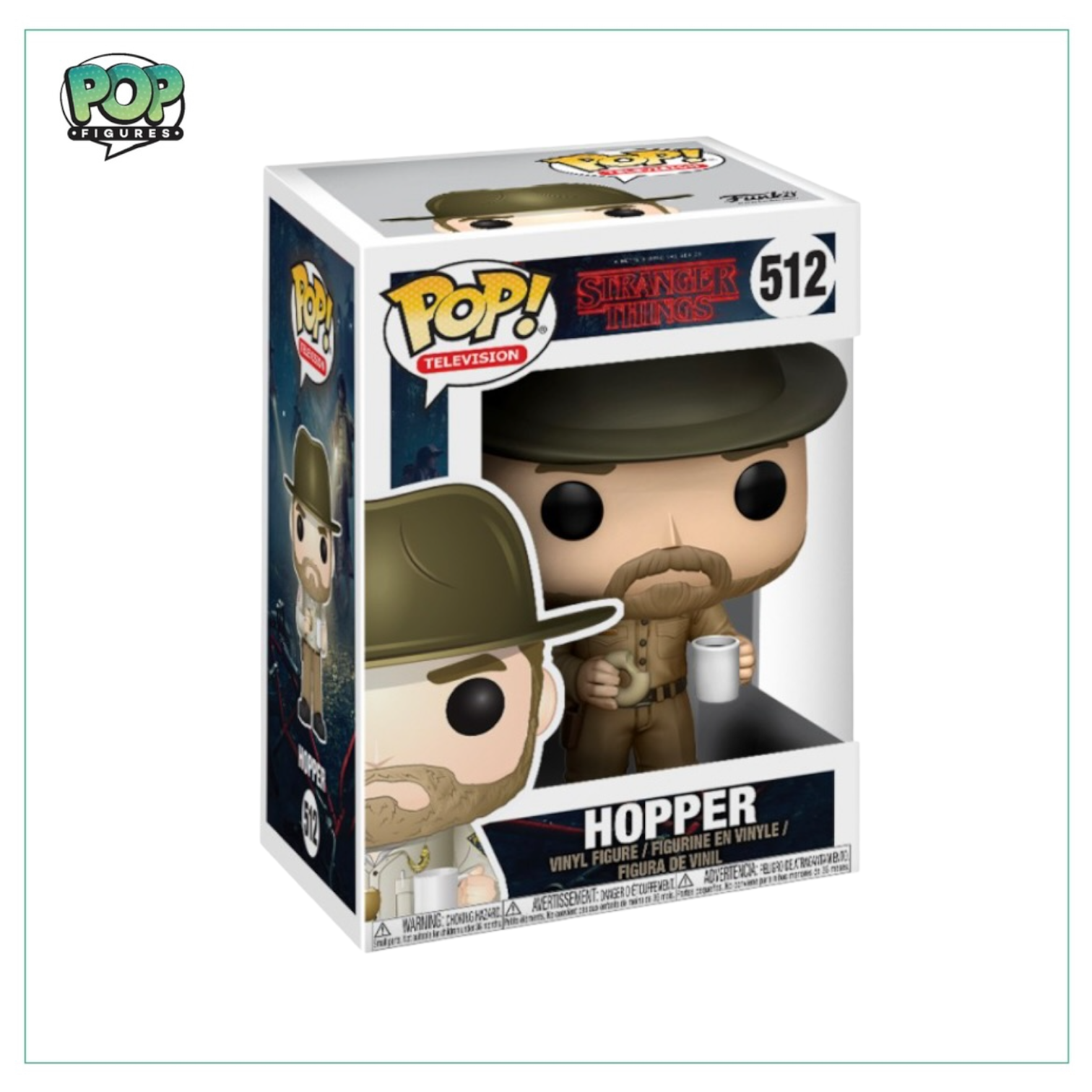 Hopper #512 Funko Pop! - Stranger Things - 2023 Pop!
