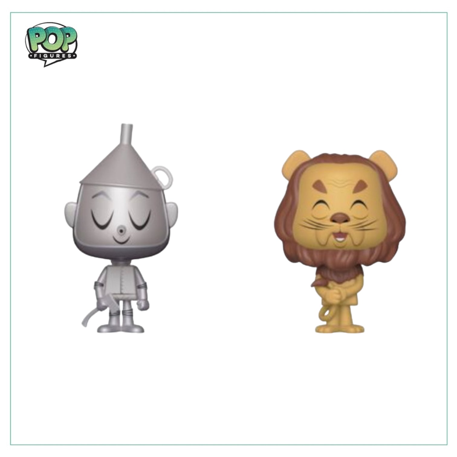 Tin Man & Cowardly Lion 2 Pack Funko Vynl. -  The Wizard Of Oz -  ECCC Limited Edition