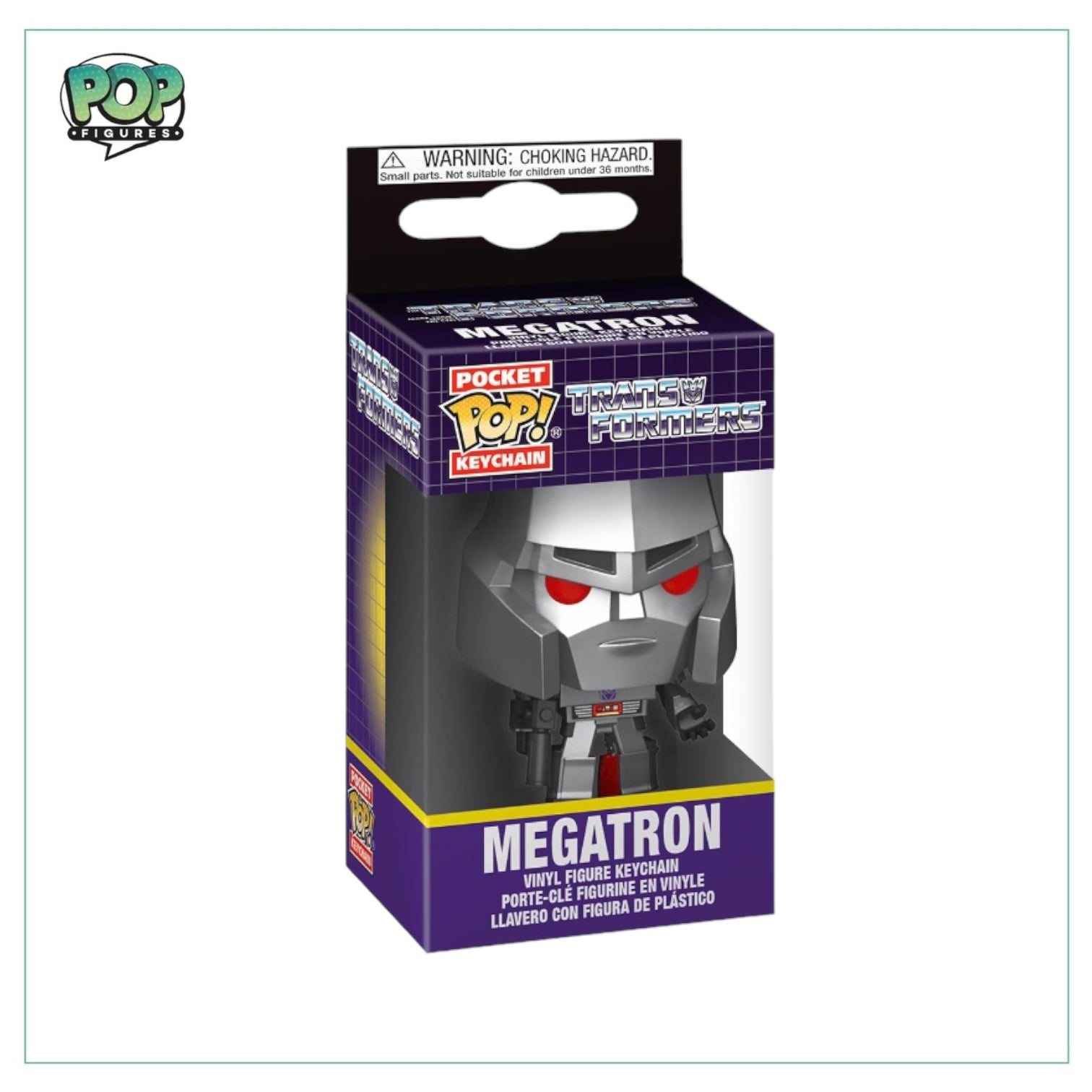 Megatron Pocket Pop Keychain! - Transformers