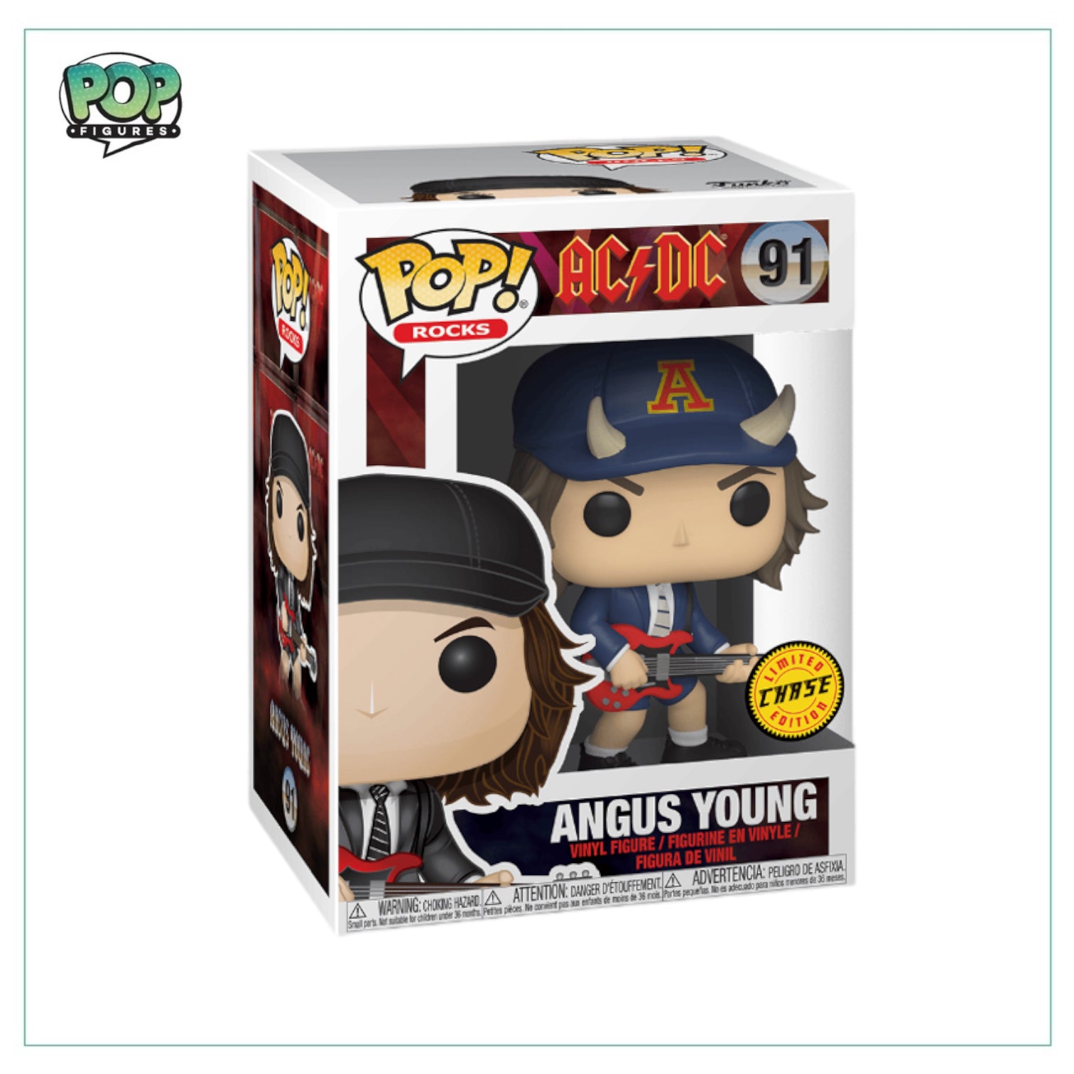 Angus Young #91 Funko Pop! - ACDC - Chase Edition