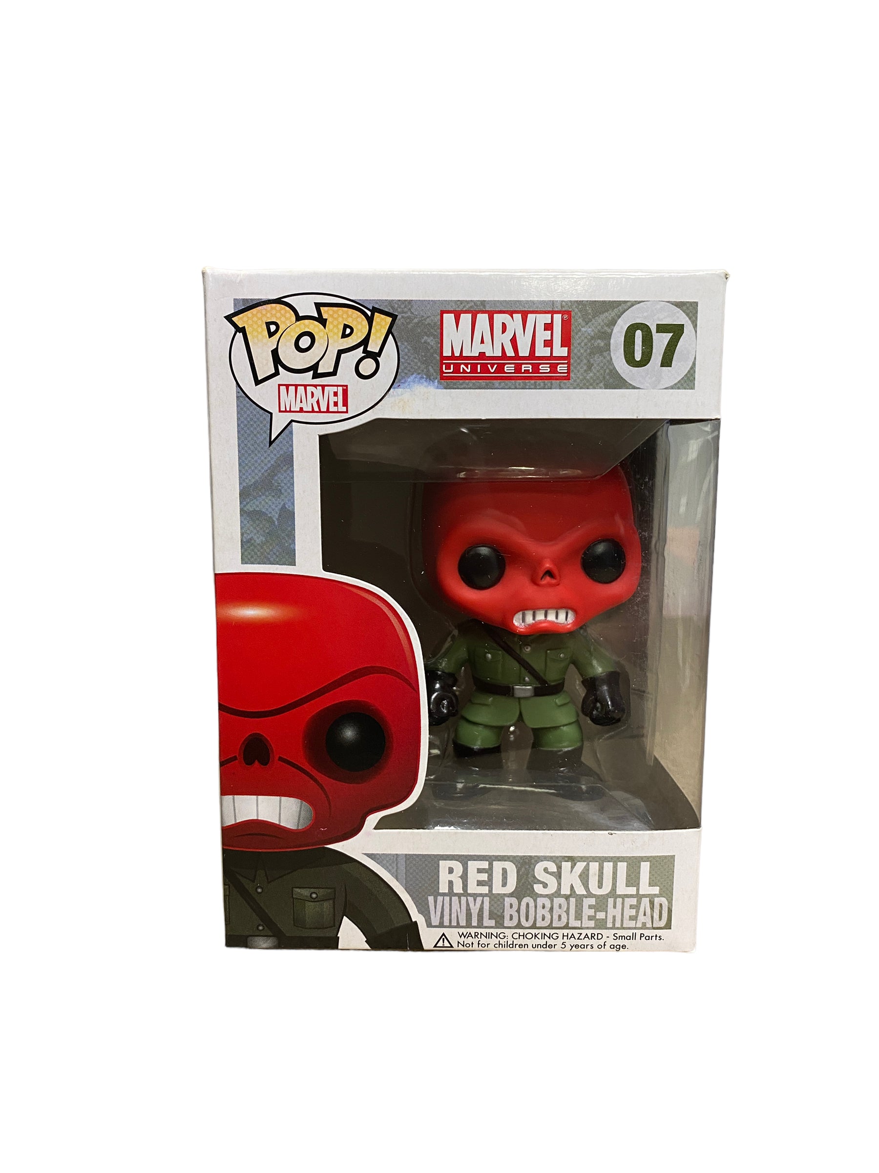Red Skull #07 Funko Pop! - Marvel Universe - 2011 Pop! - Condition 7.5/10