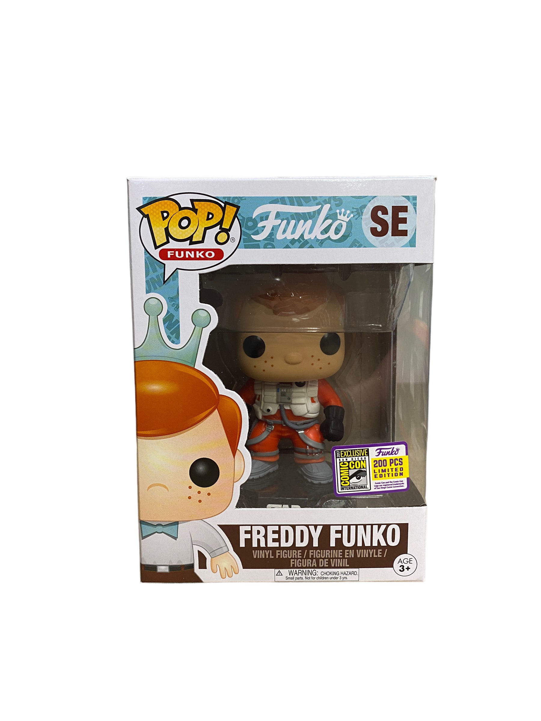 Freddy Funko as Poe Dameron Funko Pop! - SDCC 2017 Exclusive LE200 Pcs - Condition 8.75/10