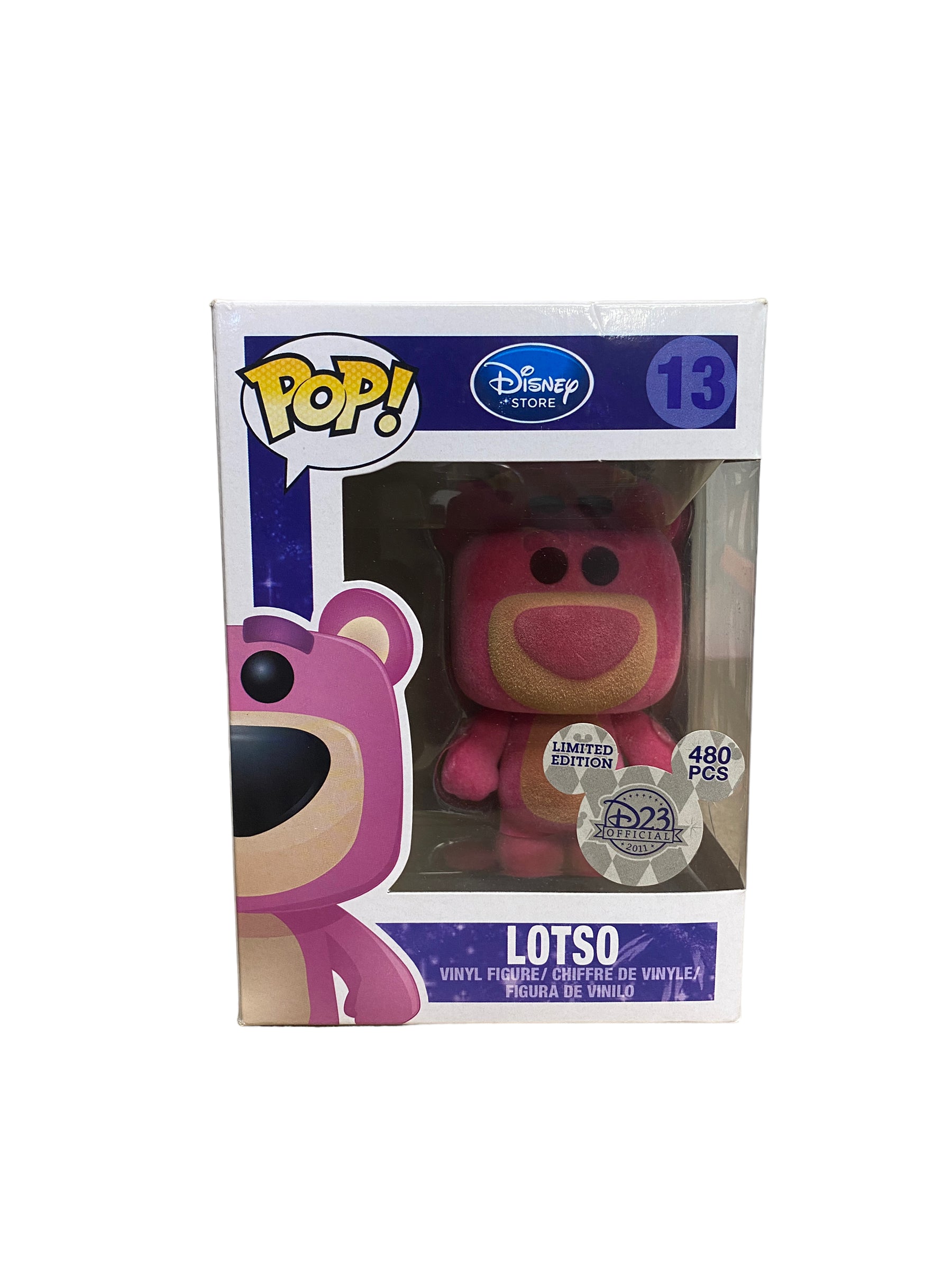 Lotso #13 (Flocked) Funko Pop! - Disney Series 2 - D23 2011 Exclusive LE480 Pcs - Condition 7/10