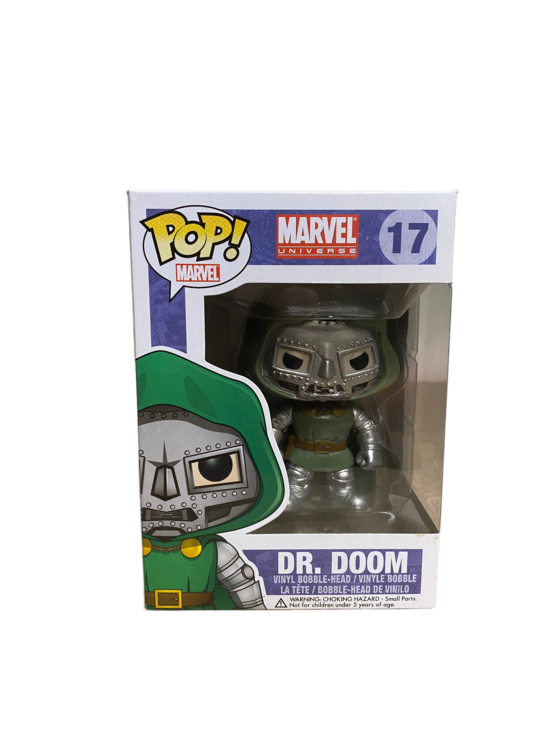Dr Doom #17 Funko Pop! - Marvel Universe - 2013 Pop! - Condition 7.5/10
