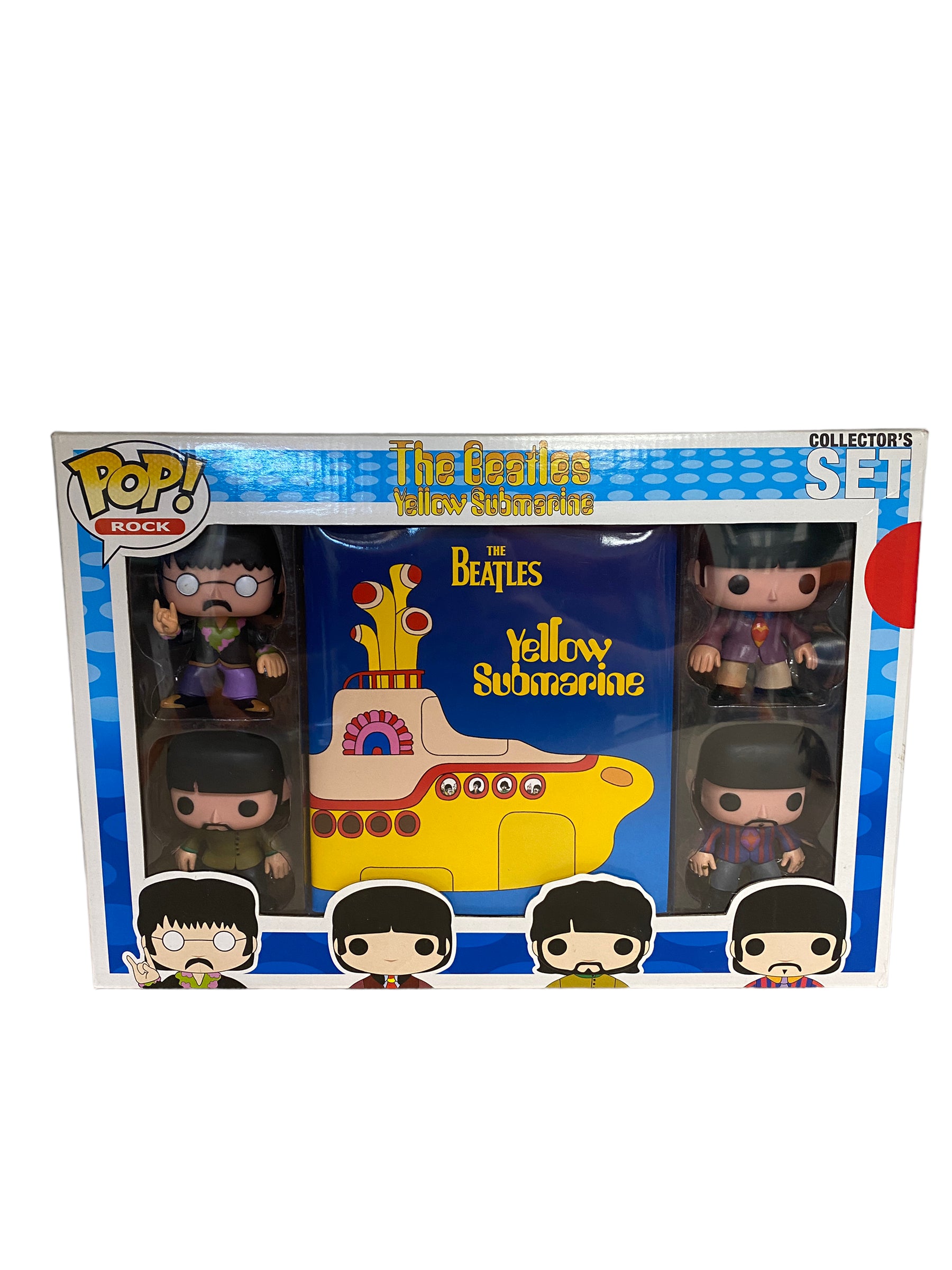 The Beatles Yellow Submarine 4 Pack Funko Pop Collectors Set! - Rocks