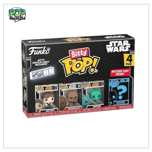 Han Solo 4 Pack Bitty Funko POP! - Star Wars - Chance Of Chase