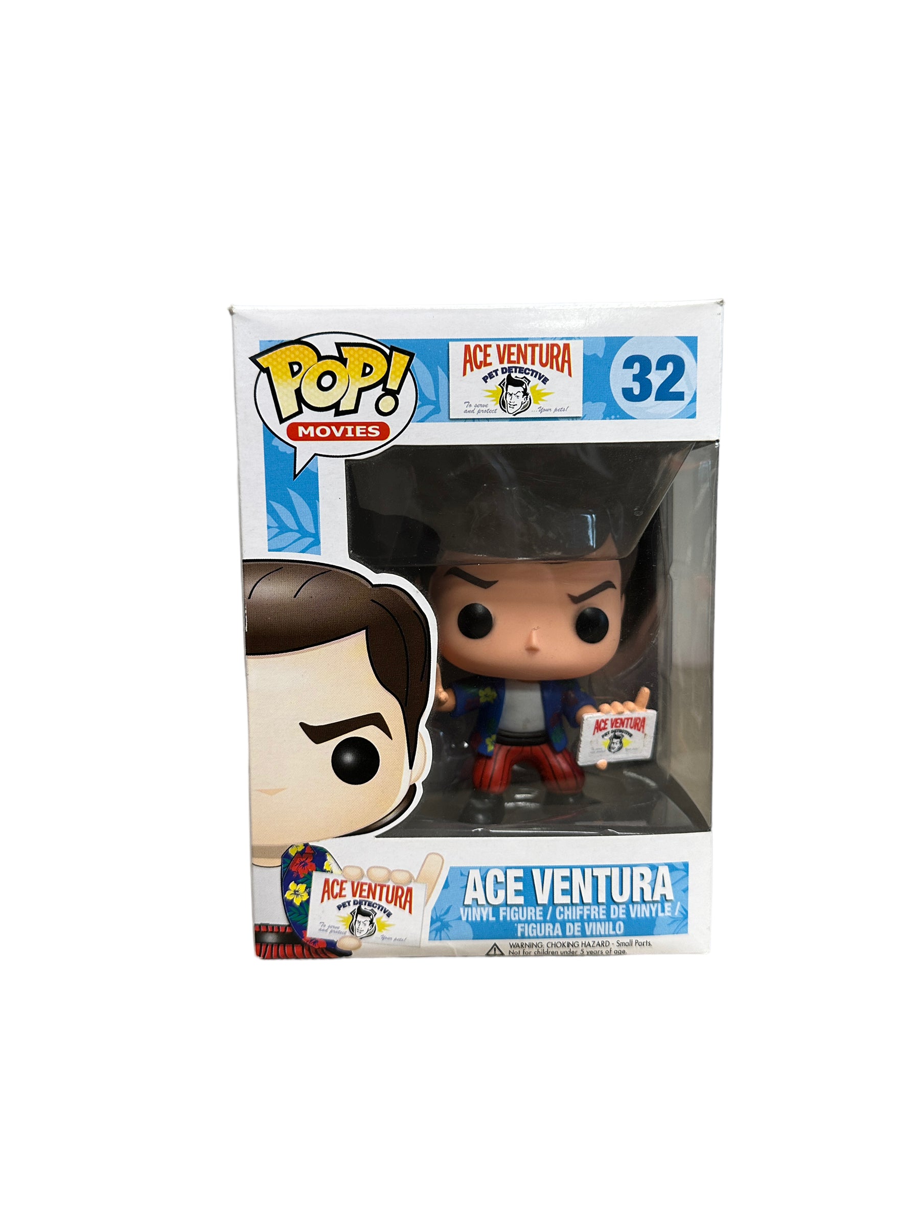 Ace Ventura #32 Funko Pop! - Ace Ventura Pet Detective - 2013 Pop! - Condition 6.5/10