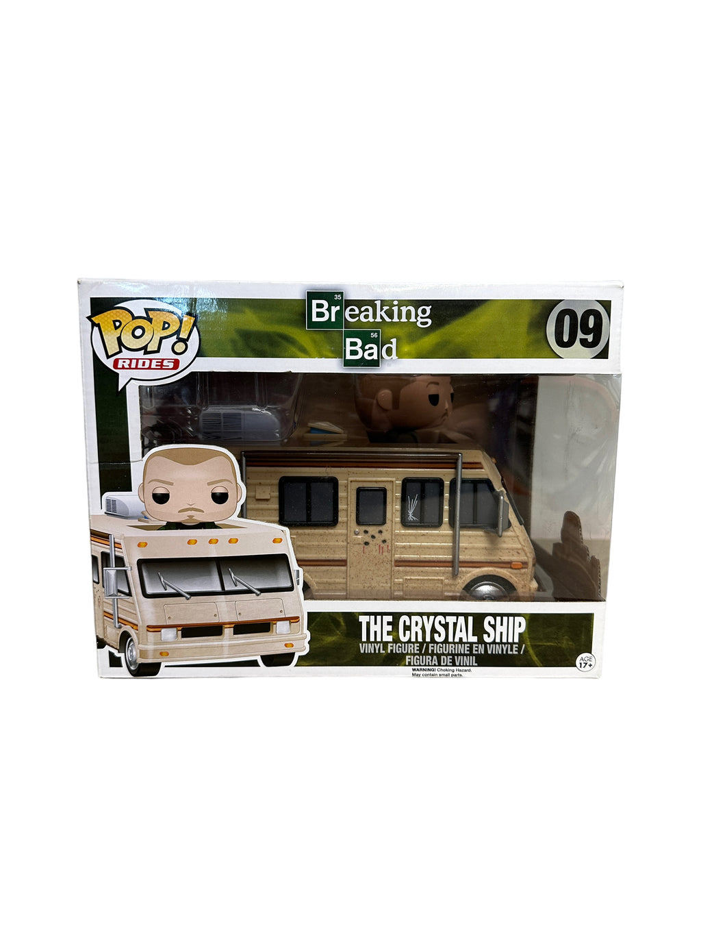 The Crystal Ship #09 Funko Pop Ride! - Breaking Bad - 2015 Pop! - Condition  7/10