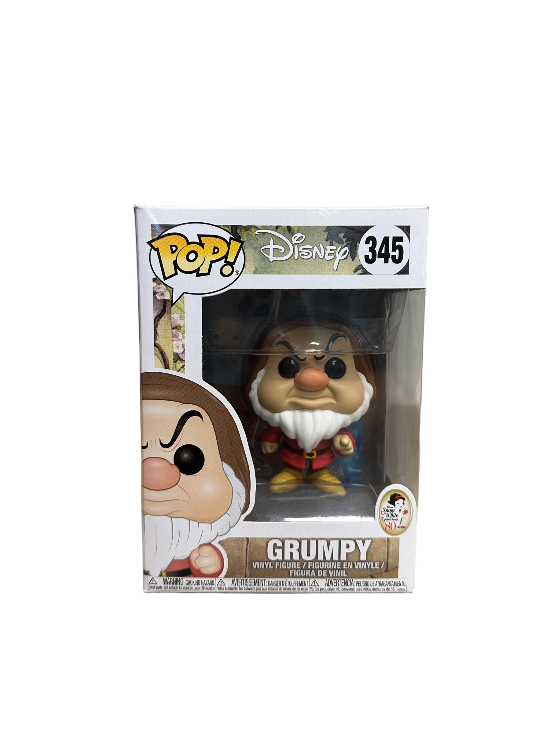Grumpy #345 Funko Pop! - Disney - 2017 Pop! - Condition 7.5/10
