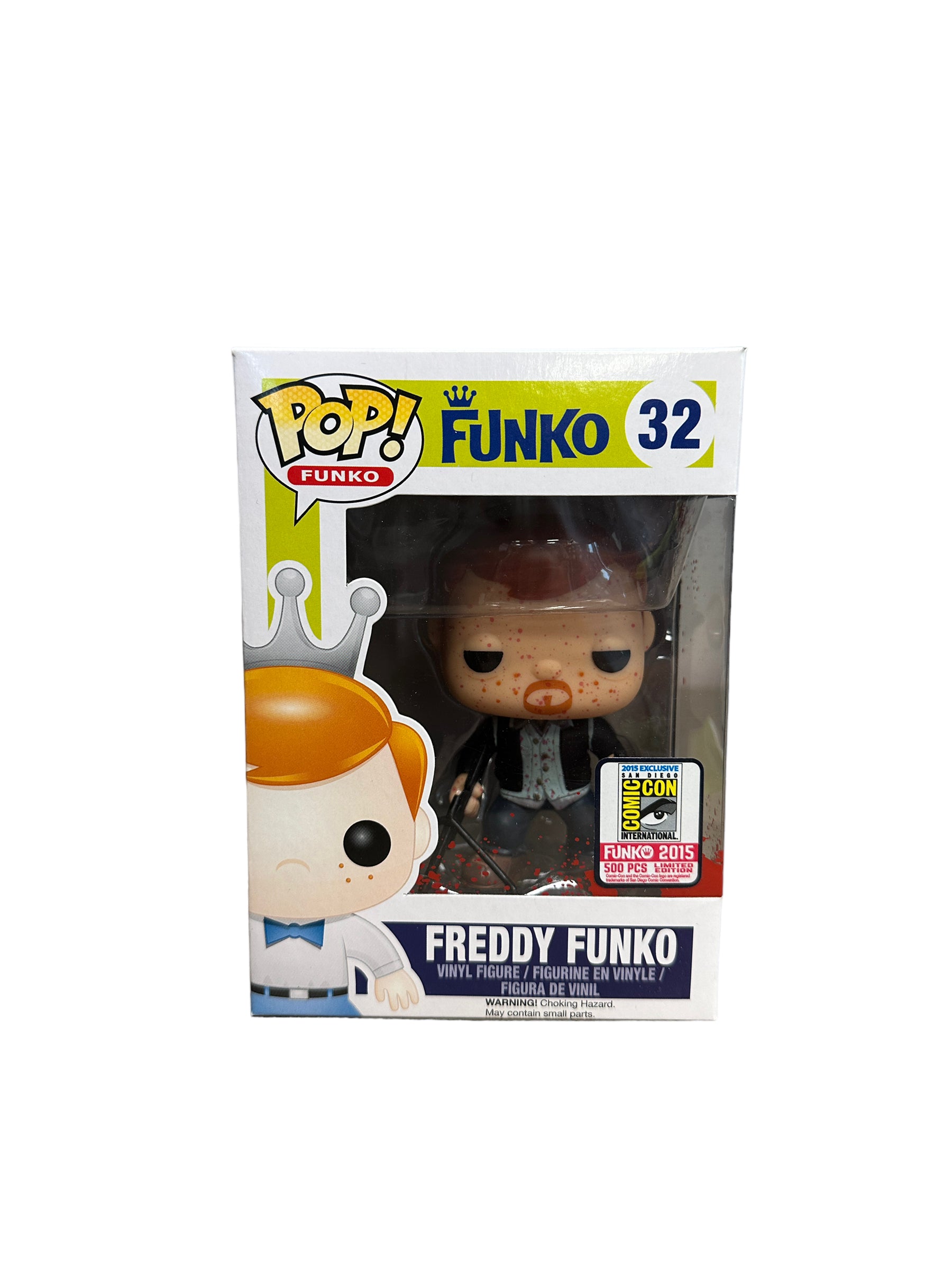 Freddy Funko as Daryl Dixon #32 (Bloody) Funko Pop! - SDCC 2015 Exclusive LE500 Pcs - Condition 9.25/10