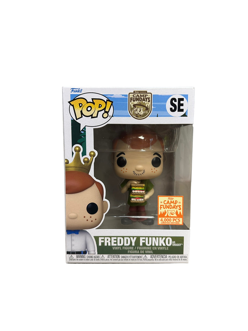 Freddy Funko as Shaggy Funko Pop! - Scooby Doo - Camp Fundays 2023 Exclusive LE4000 Pcs - Condition 9.5+/10