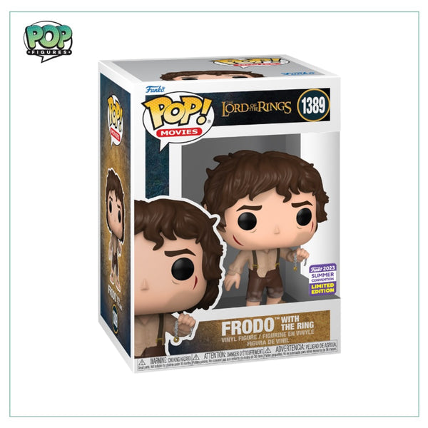 Frodo with The Ring #1389 Funko Pop! - The Lord of the Rings - SDCC 2023 Shared Exclusive