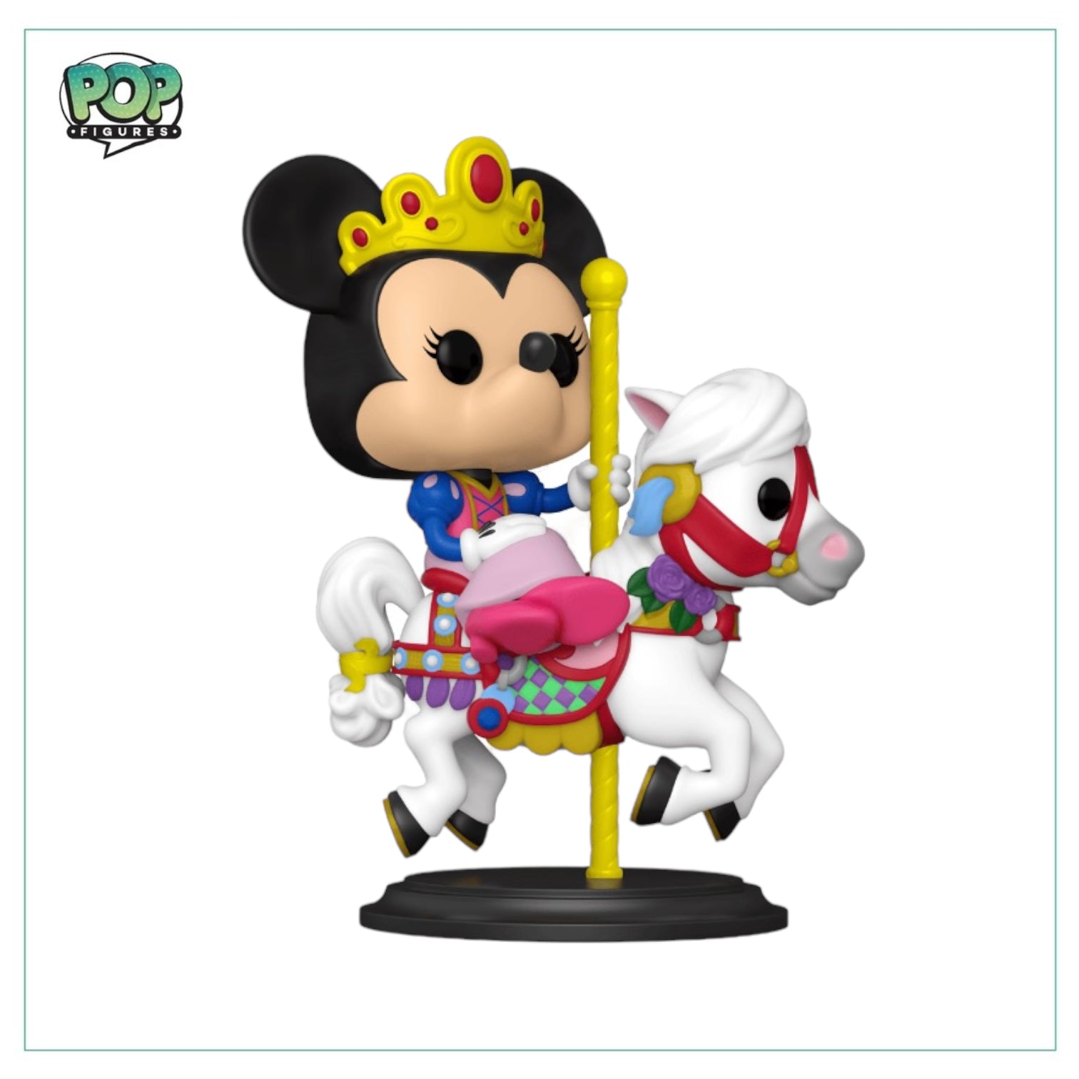 Minnie Mouse on Price Charming Regal Carrousel #1251 Funko Pop! - Walt Disney World 50th