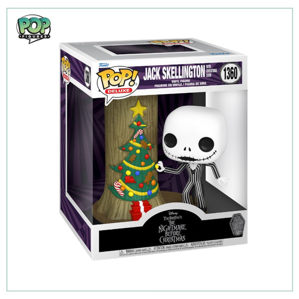 Jack Skellington with Christmas Door #1360 Deluxe Funko Pop! - The Nightmare before Christmas