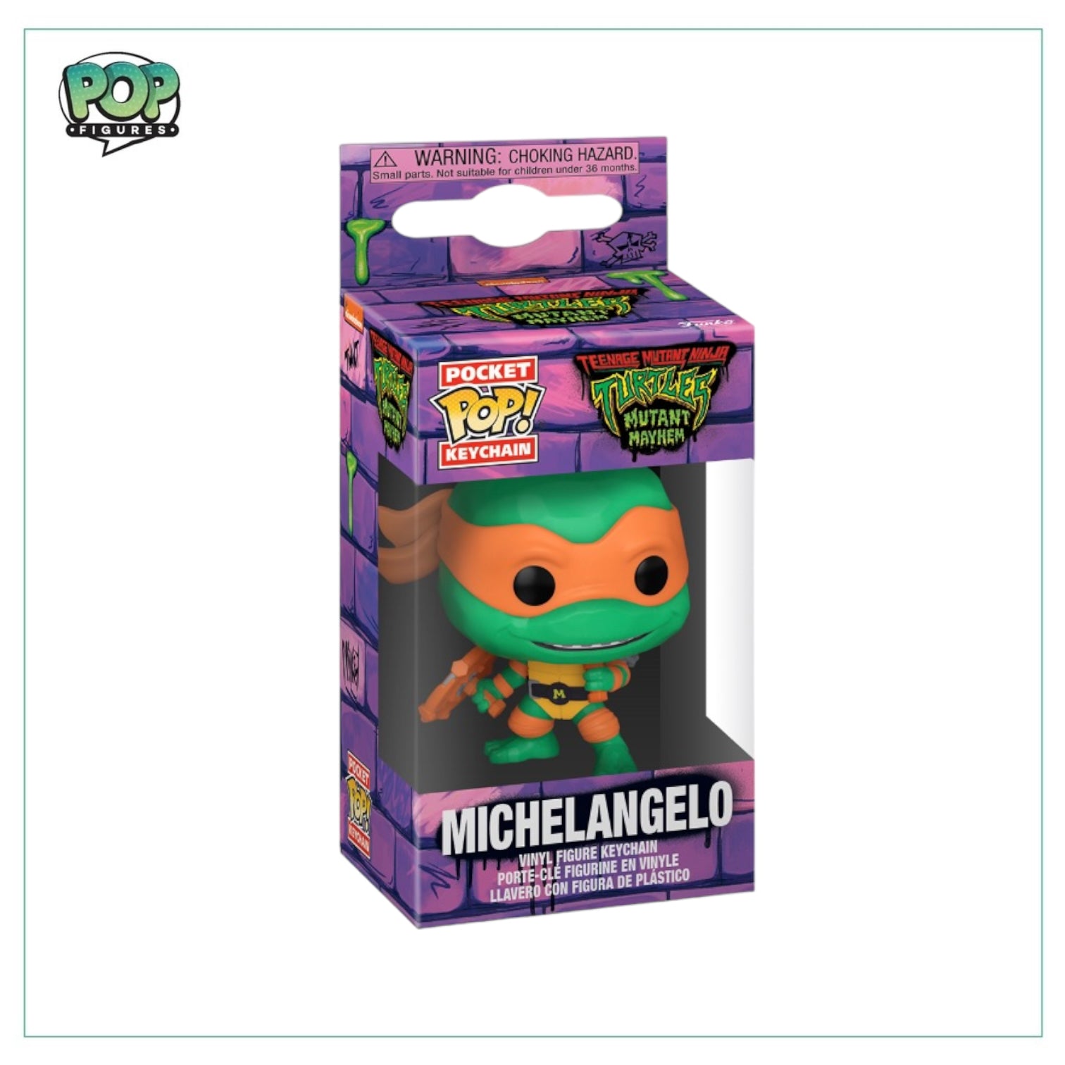 Michelangelo Funko Pocket Pop! - Teenage Mutant Ninja Turtles Mutant Mayhem