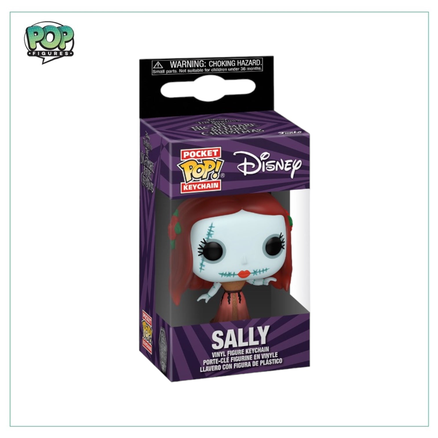 Sally Pocket Pop! Keychain - The Nightmare before Christmas