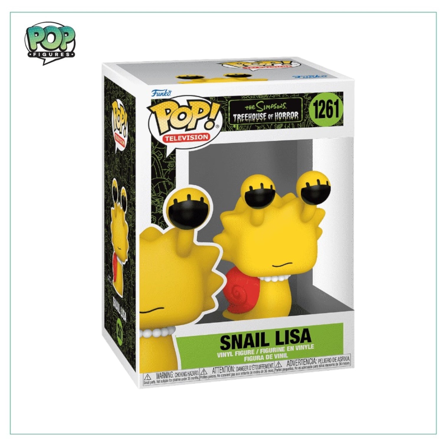 Snail Lisa #1261 Funko Pop! - The Simpsons Treehouse of Horror