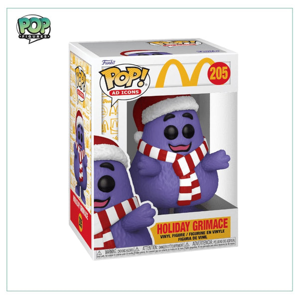Holiday Grimace #205 Funko Pop! - McDonalds