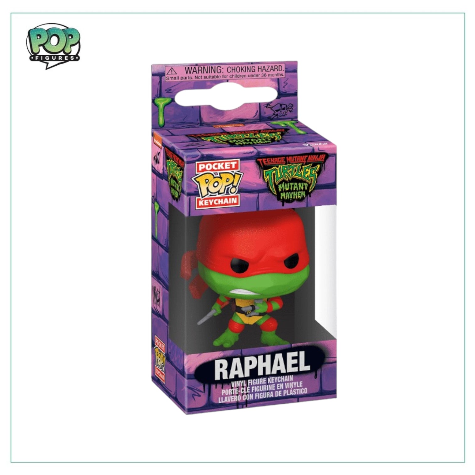 Raphael  Funko Pocket Pop! Keychain - Teenage Mutant Ninja Turtles