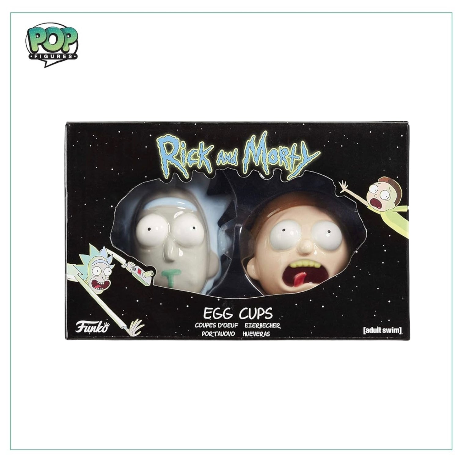 Rick and Morty Funko Egg Cups