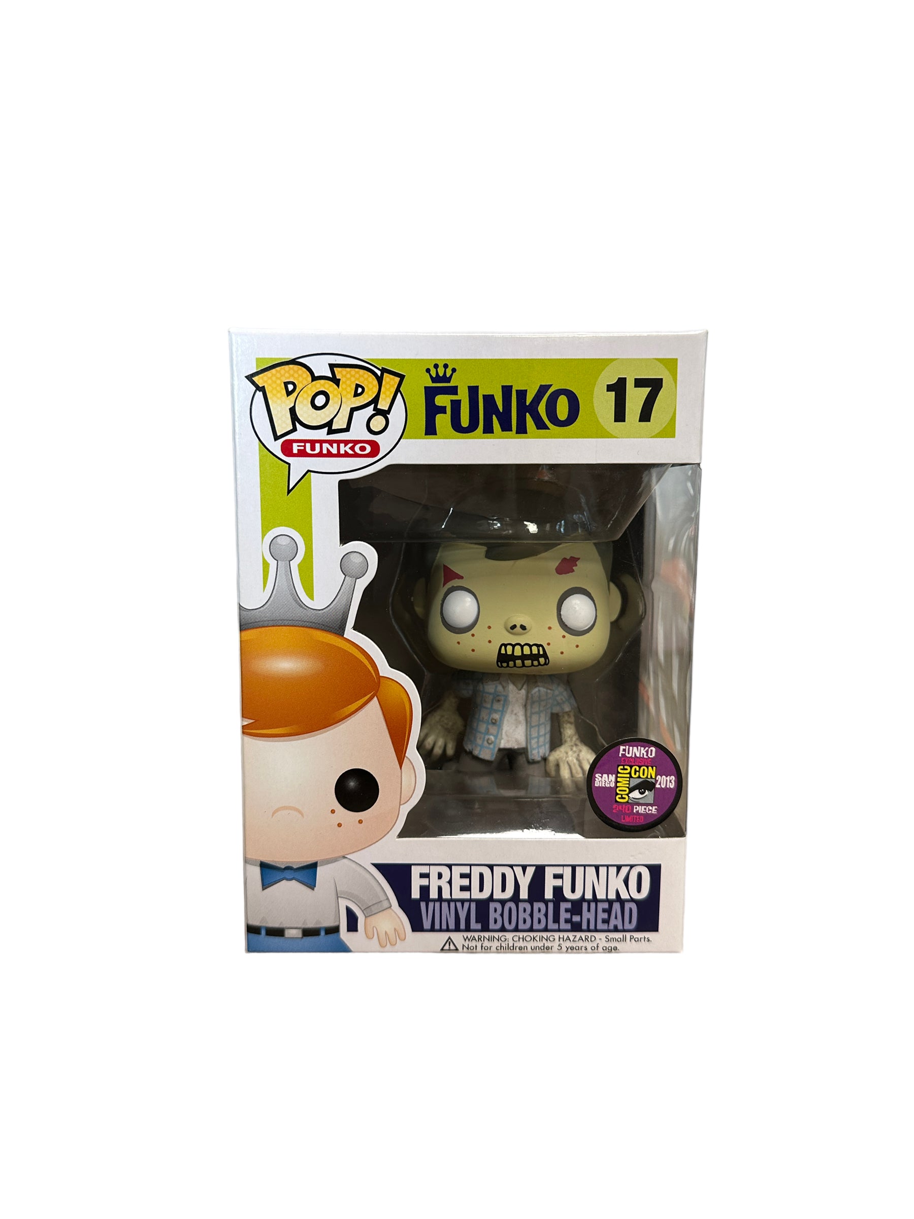 Freddy Funko as RV Walker #17 Funko Pop! - SDCC 2013 Exclusive LE240 Pcs - Condition 6.5/10