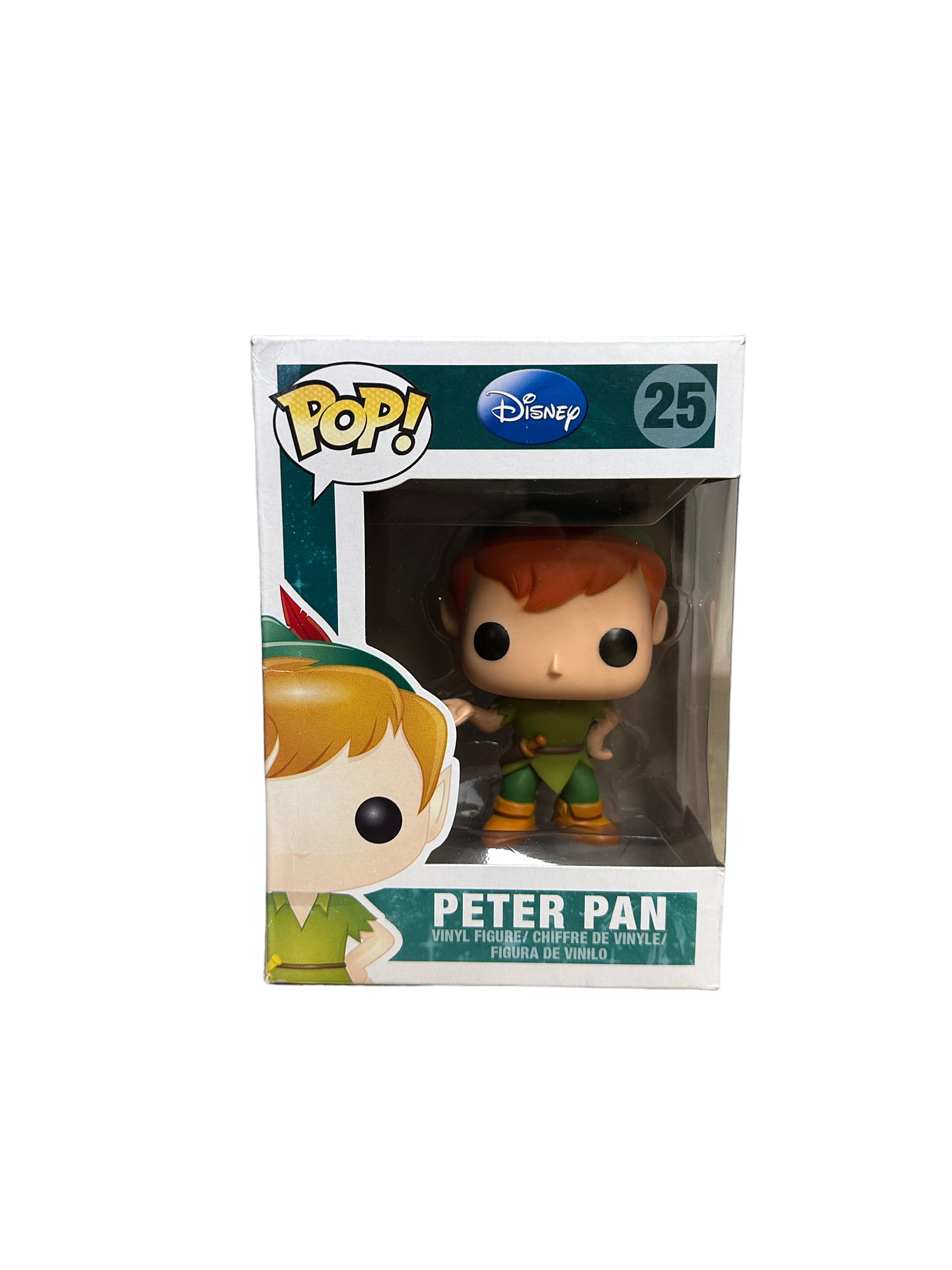 Peter Pan #25 Funko Pop! - Disney Series 3 - 2013 Pop! - Condition 6/10