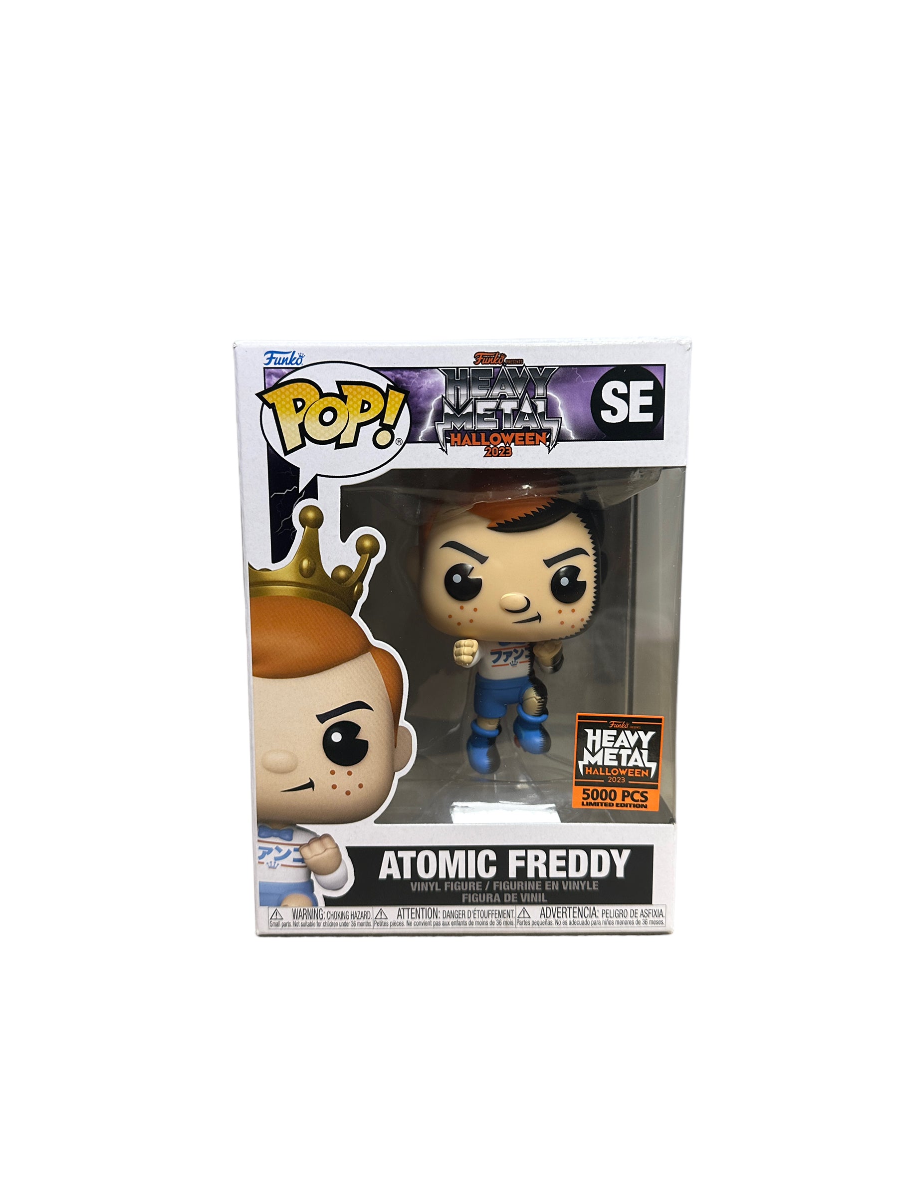 Atomic Freddy (Retro Comic) Funko Pop! - Heavy Metal Halloween 2023 Exclusive LE5000 Pcs - Condition 9.5/10
