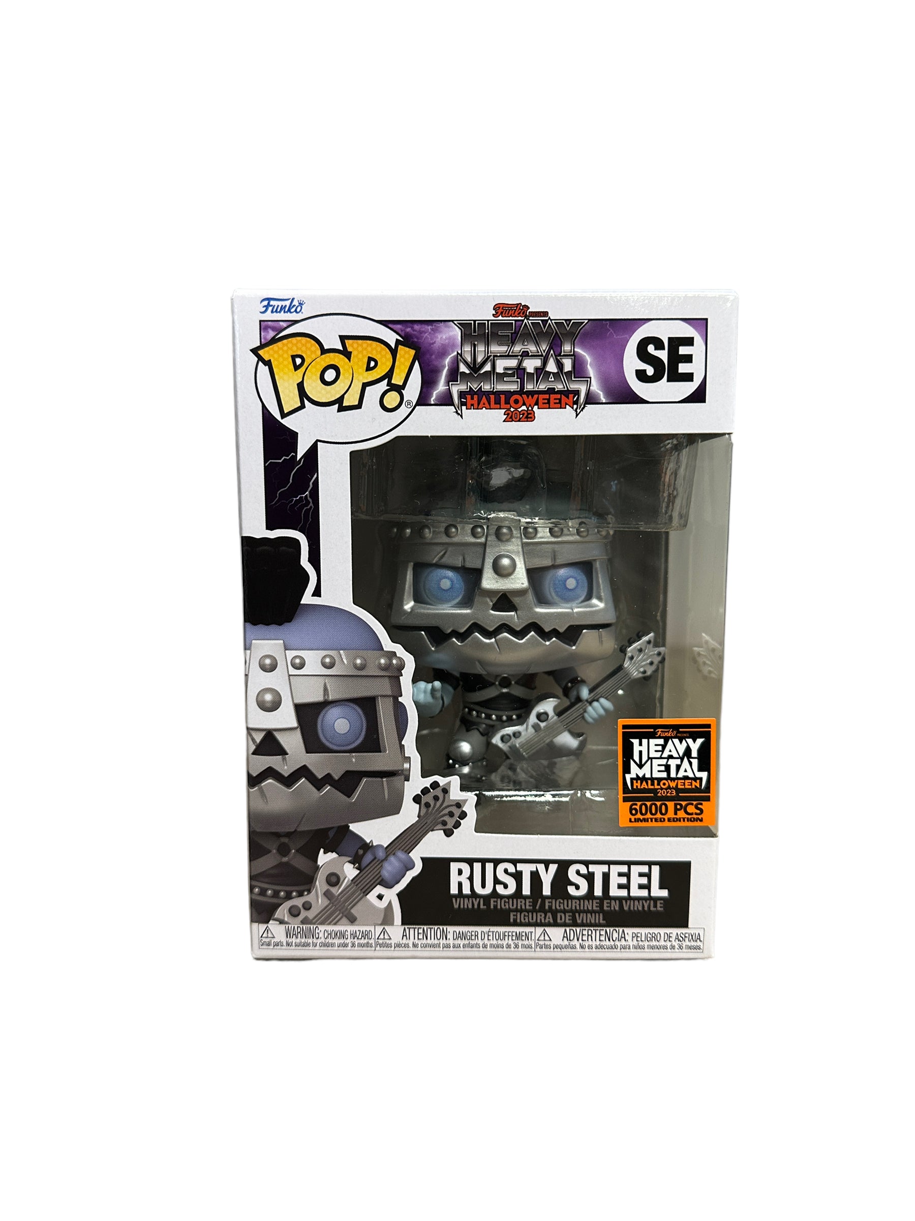 Rusty Steel Funko Pop! - Heavy Metal Halloween 2023 Exclusive LE6000 Pcs - Condition 8.5/10